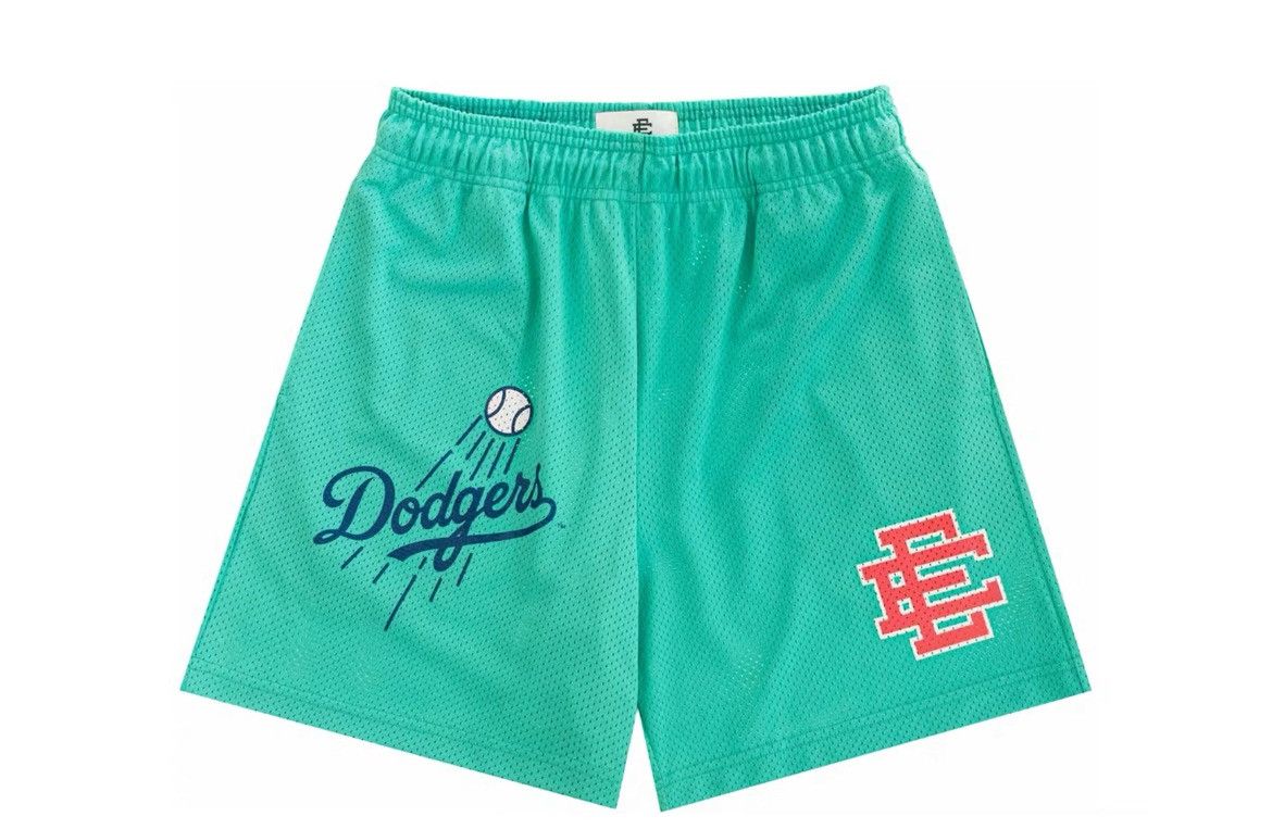 Eric Emanuel Eric Emanuel EE LA Dodgers green shorts medium Size US 30 / EU 46 - 1 Thumbnail