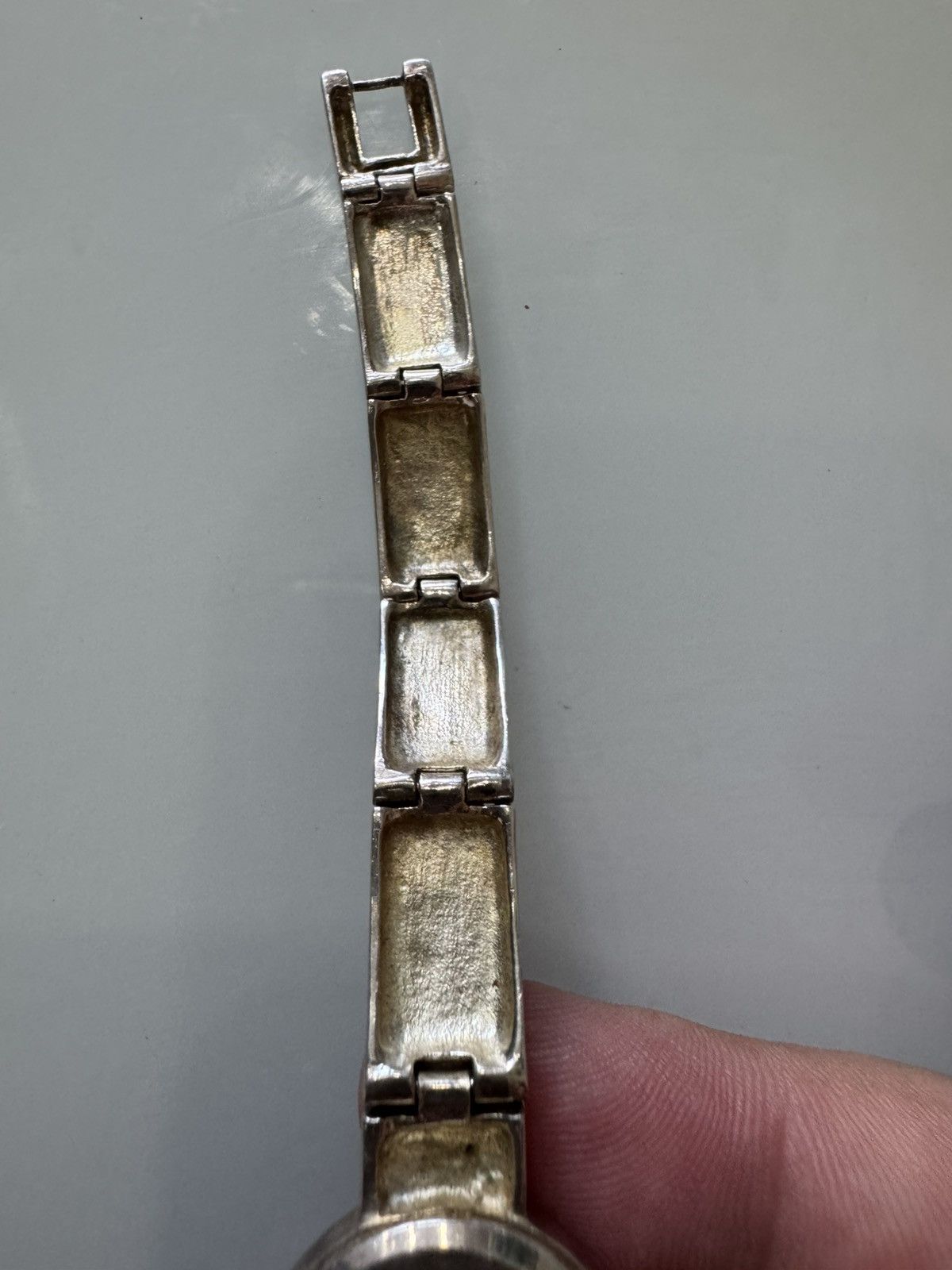 Other Geanni Sabatini Silver Watch Greek Key Bracelet Strap 19cm Size ONE SIZE - 9 Thumbnail