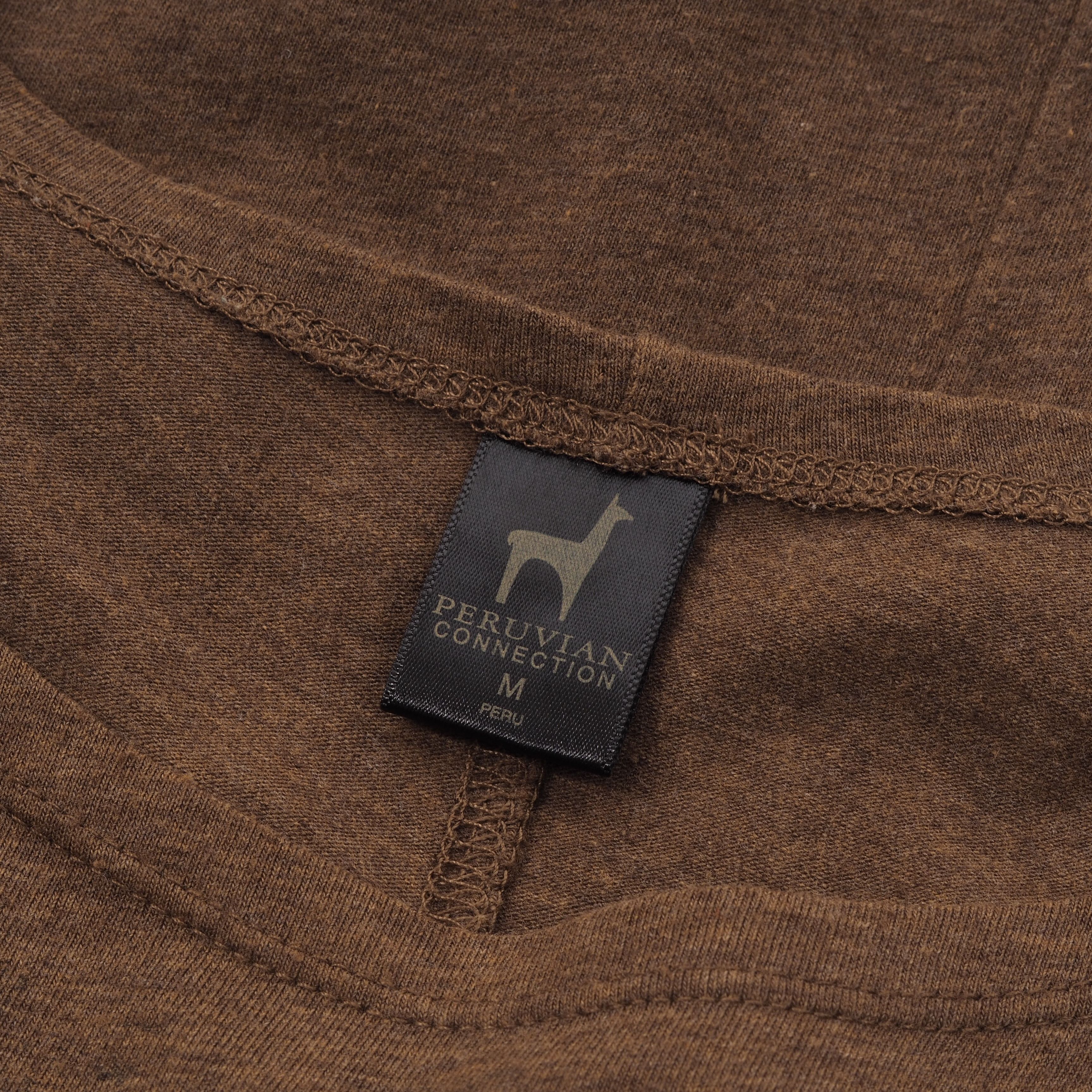 Other Peruvian Connection Brown Cotton Knee Length Dress Size M / US 6-8 / IT 42-44 - 6 Thumbnail