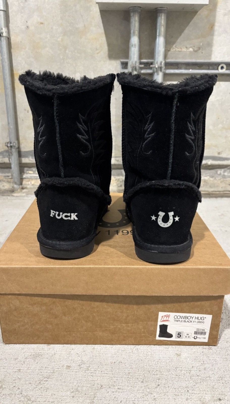 1199 Bazo 1199 Ugg Cowboy Boots Size US 11 / EU 44 - 19 Thumbnail