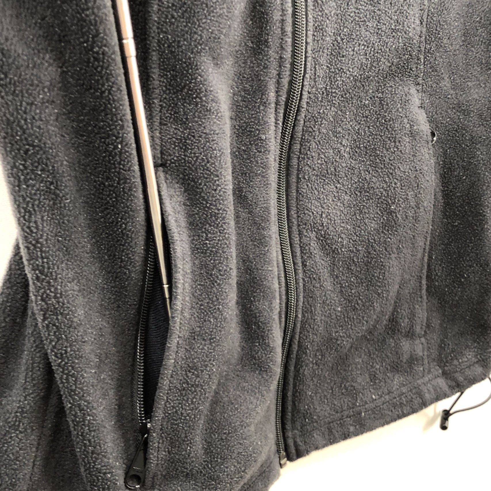 Vintage Columbia Jacket Mens Black Fleece Full Zip Front Pockets Size M Winter Outdoor Casual Regular Fit Middle Length Size US M / EU 48-50 / 2 - 4 Thumbnail