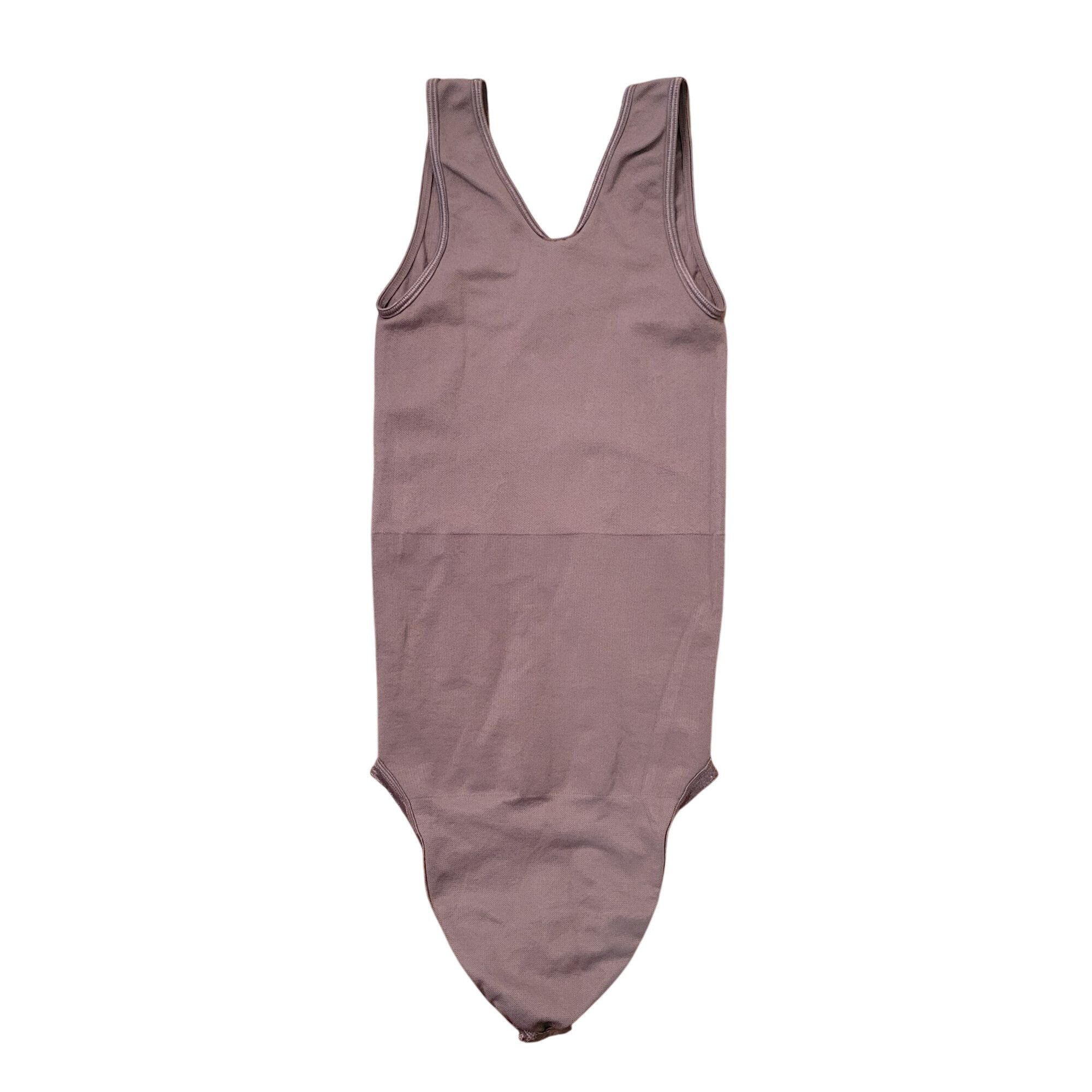 Other Tissini Colombia Bodysuit Shapewear L Brown V Neck Stretch S Size ONE SIZE - 6 Thumbnail