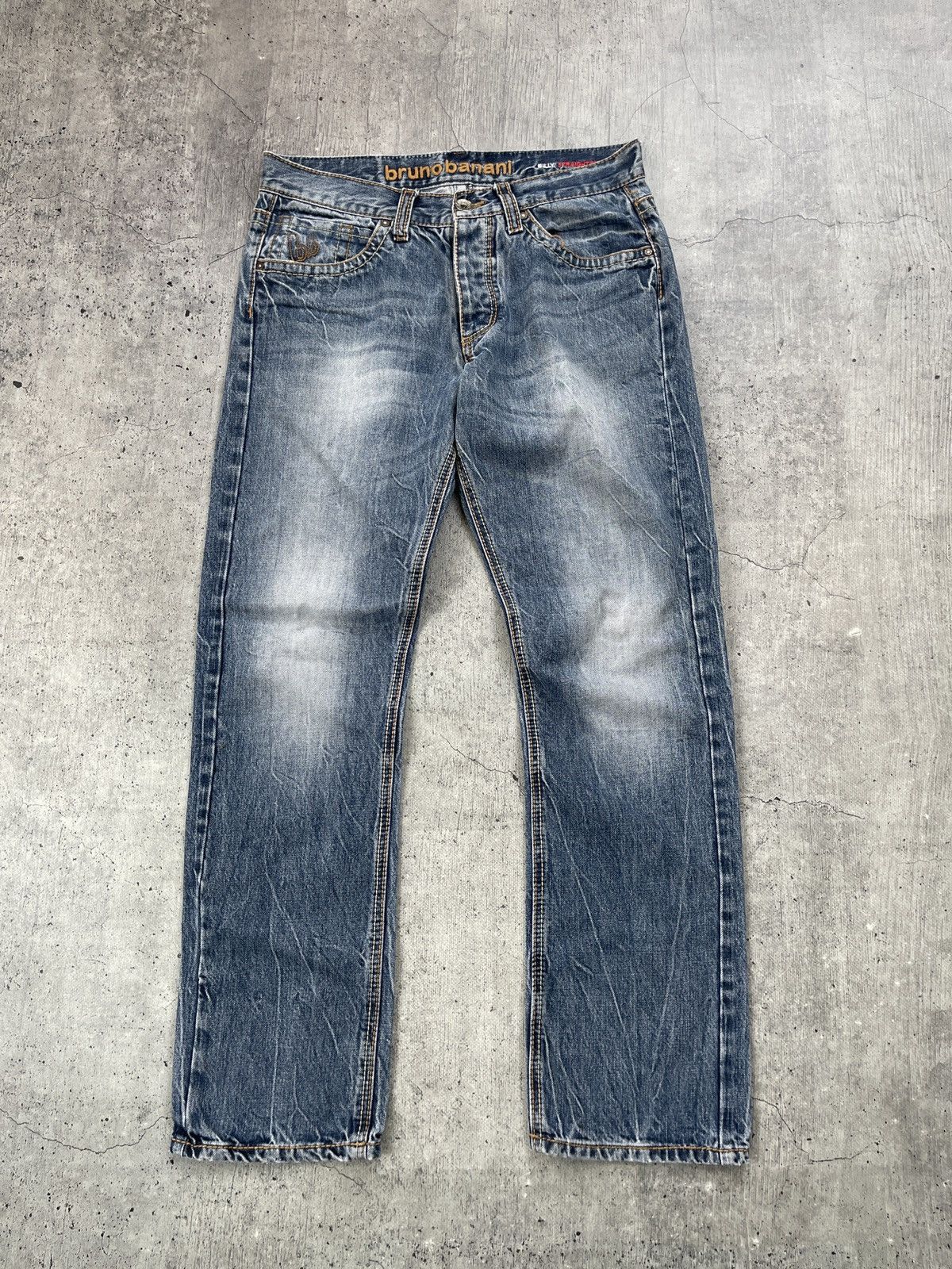 Japanese Brand × Vintage Bruno Banani streetwear denim jeans size: 34x34 Size US 32 / EU 48 - 1 Thumbnail