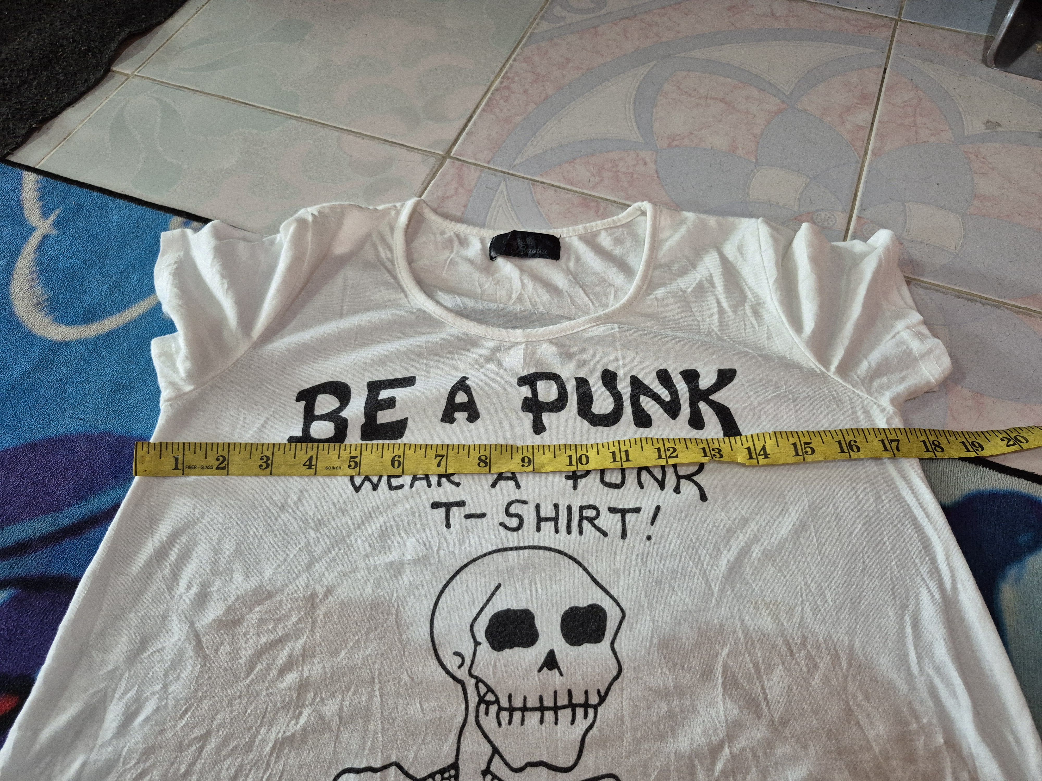 Japanese Brand 🔥 Be A Punk Rip Disco Shit Tee Size M / US 6-8 / IT 42-44 - 6 Thumbnail