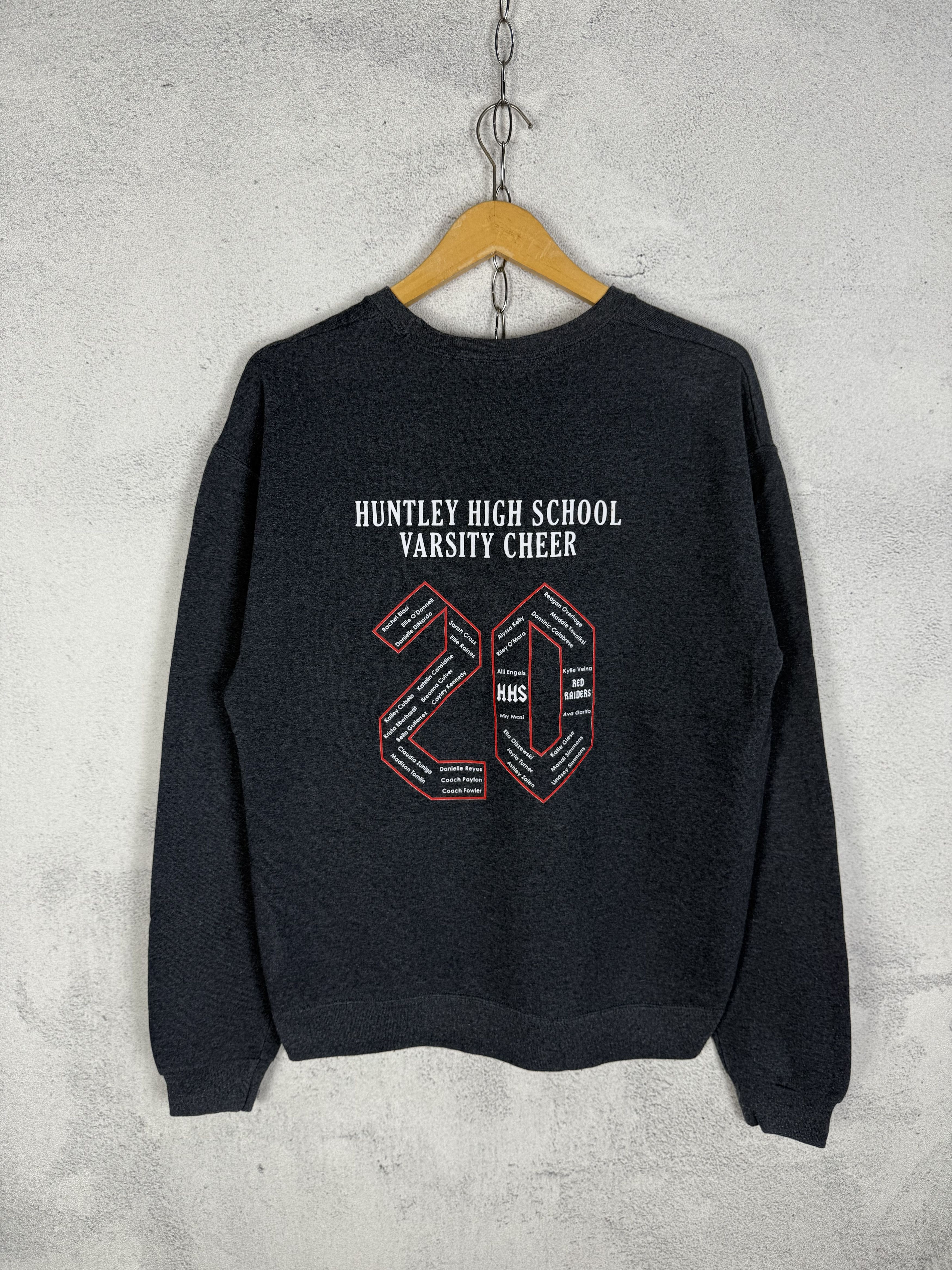 Vintage Huntley High School Varsity Cheer Sweatshirt Crewneck Size US M / EU 48-50 / 2 - 1 Thumbnail
