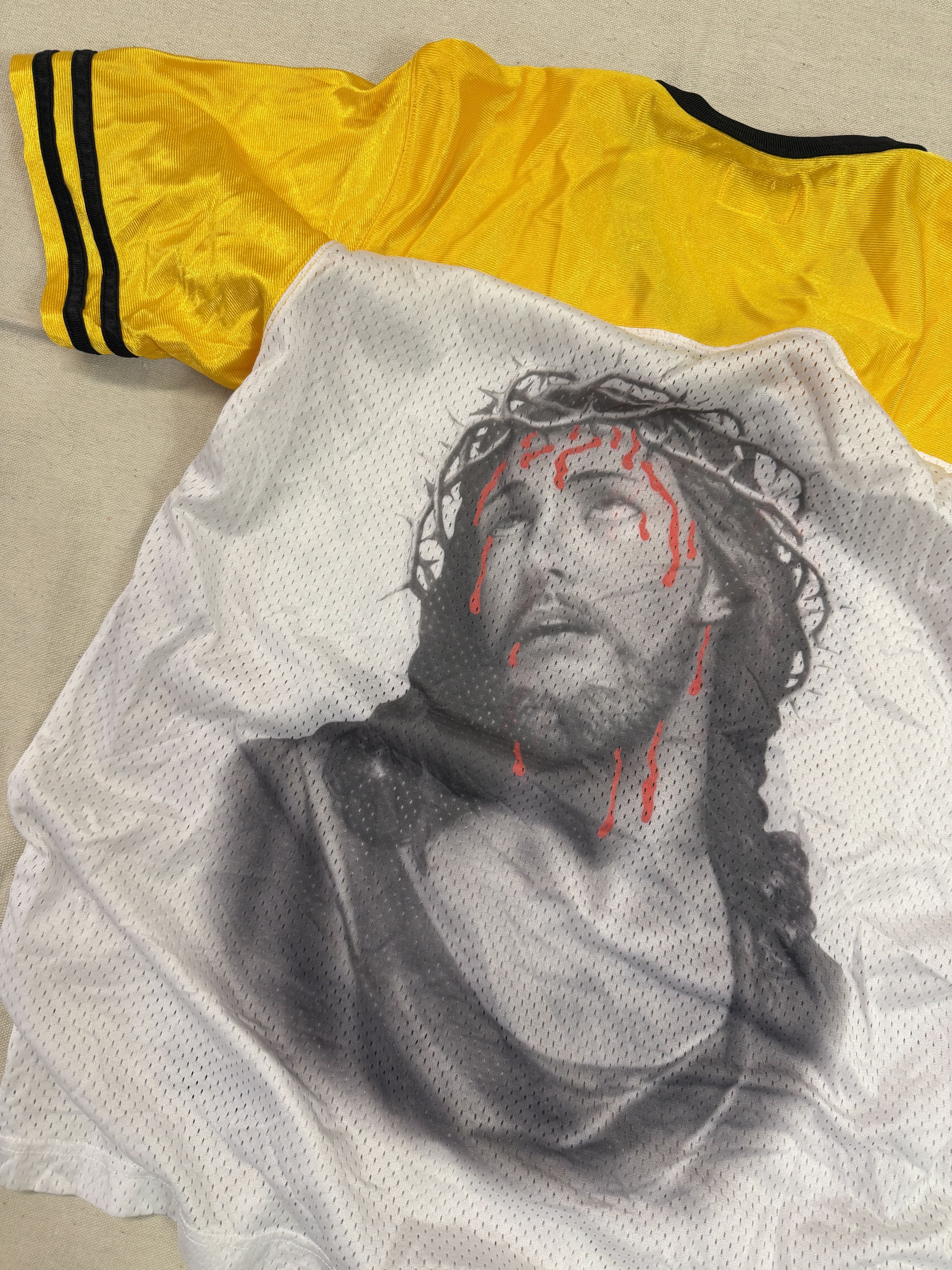 Supreme Supreme Jesus Football Jersey Spring/Summer 2013 Size US L / EU 52-54 / 3 - 7 Thumbnail