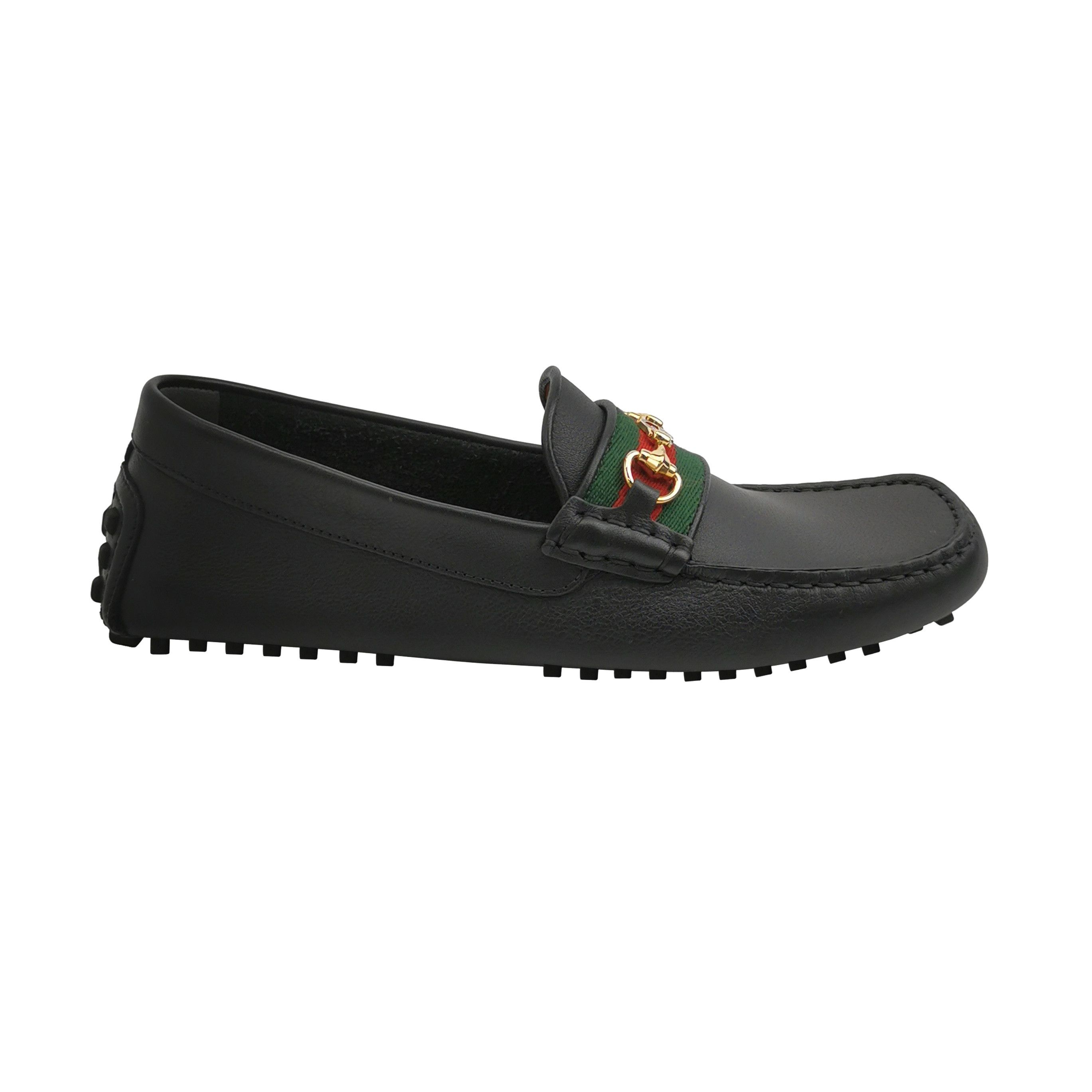 Gucci Gucci Horsebit Web Leather Drivers Size EU 39 Size US 6 / EU 39 - 1 Thumbnail