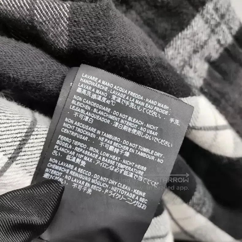 Balenciaga Balenciaga Cotton logo checkered ribbon shirt Size XS / US 0-2 / IT 36-38 - 6 Thumbnail