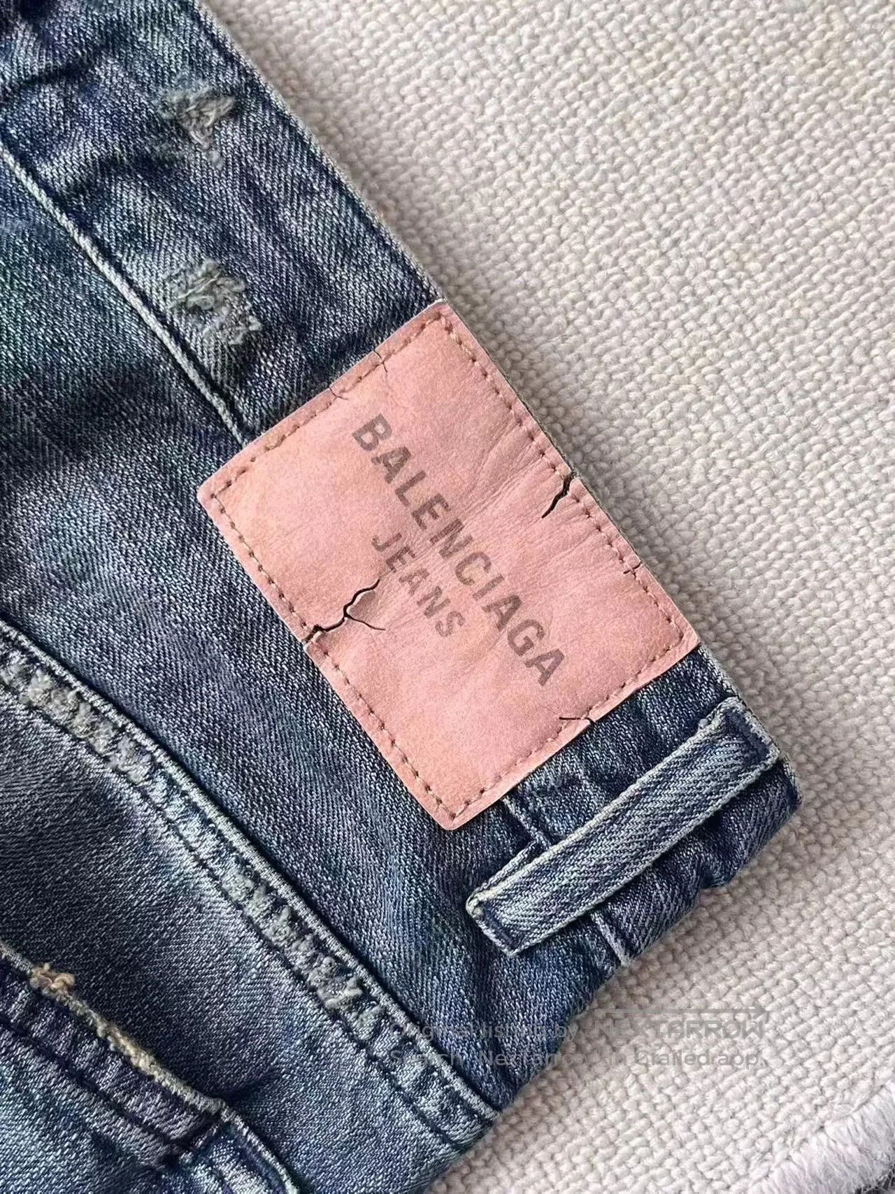 Balenciaga Balenciaga Slim Straight Denim Pants. Size 28" / US 6 / IT 42 - 3 Thumbnail