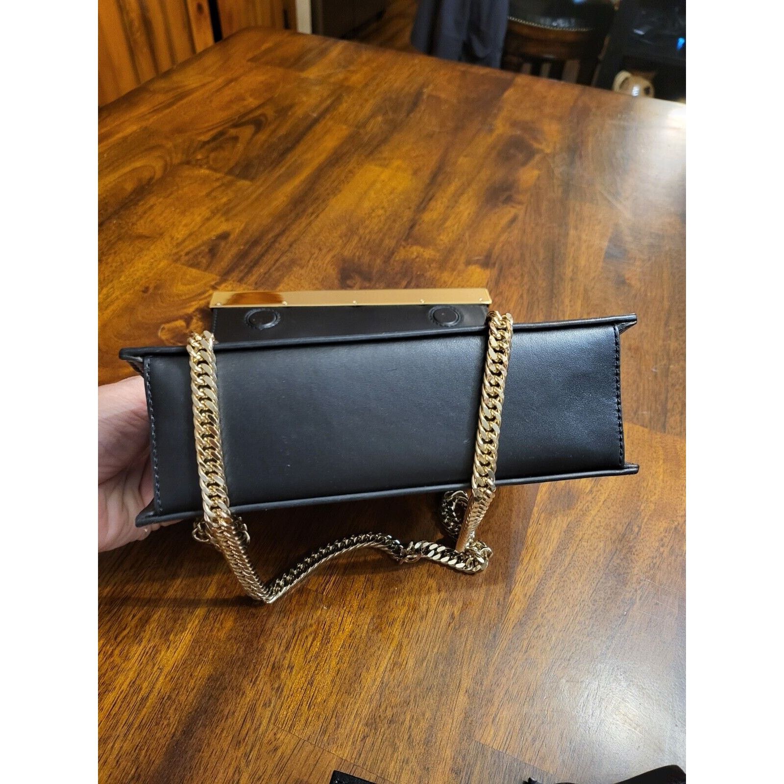 Philipp Plein Philipp Plein Black And Gold Crossbody/clutch Mini Shoulder Size ONE SIZE - 6 Thumbnail