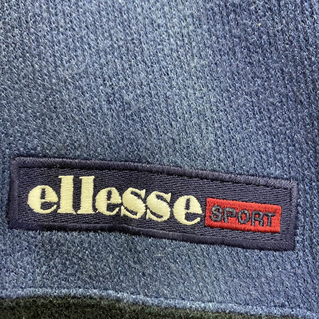 Ellesse Vintage 90’s Ellesse Small Logo Spellout Halfzip Sweatshirt Size US L / EU 52-54 / 3 - 5 Thumbnail