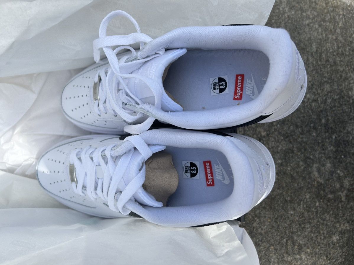Nike × Supreme Supreme Air Force 1 Low SP Size US 8.5 / EU 41-42 - 4 Thumbnail