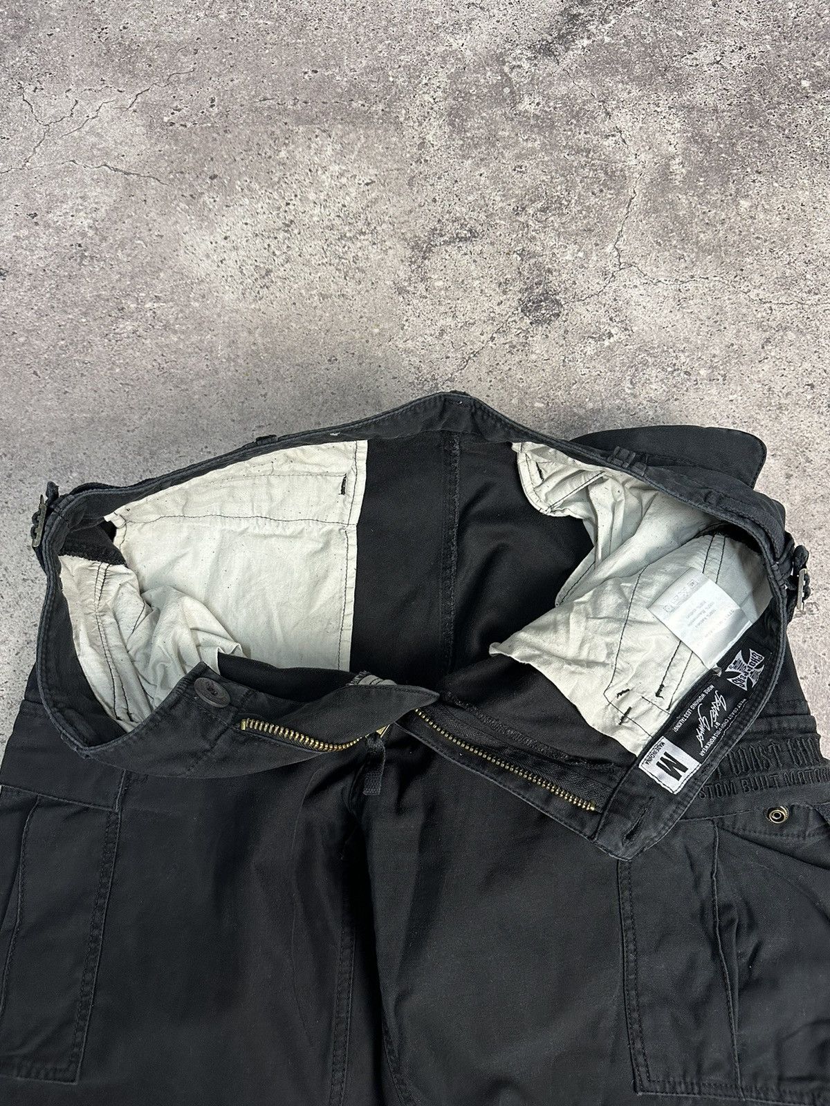 Vintage × West Coast Choppers Vintage West Choppers Cargo Pants Black Archival Y2K Size US 32 / EU 48 - 8 Thumbnail