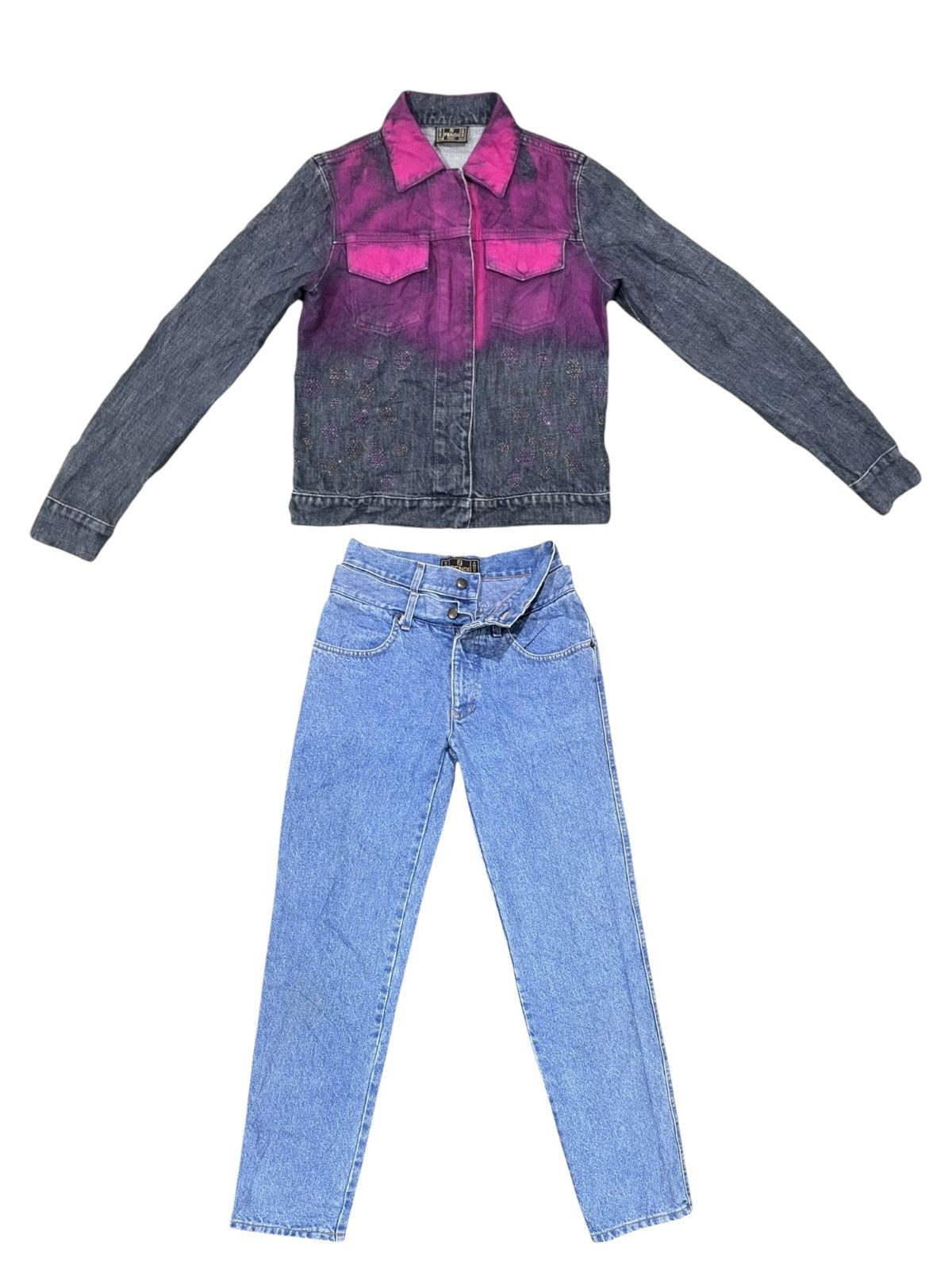 Fendi Fendi Denim Size 26" / US 2 / IT 38 - 1 Thumbnail