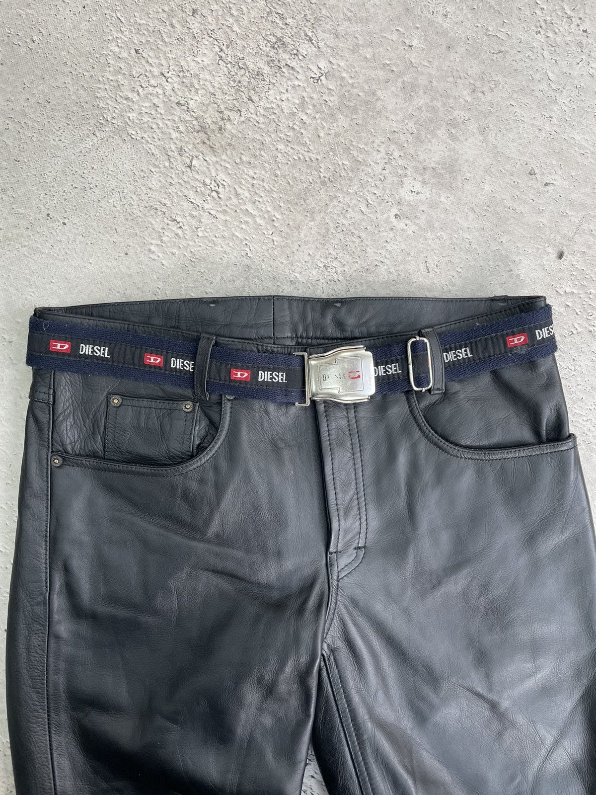 Diesel × Japanese Brand × Vintage VINTAGE MONOGRAM CANVAS DIESEL HYPE BELT Y2K Size ONE SIZE - 1 Thumbnail