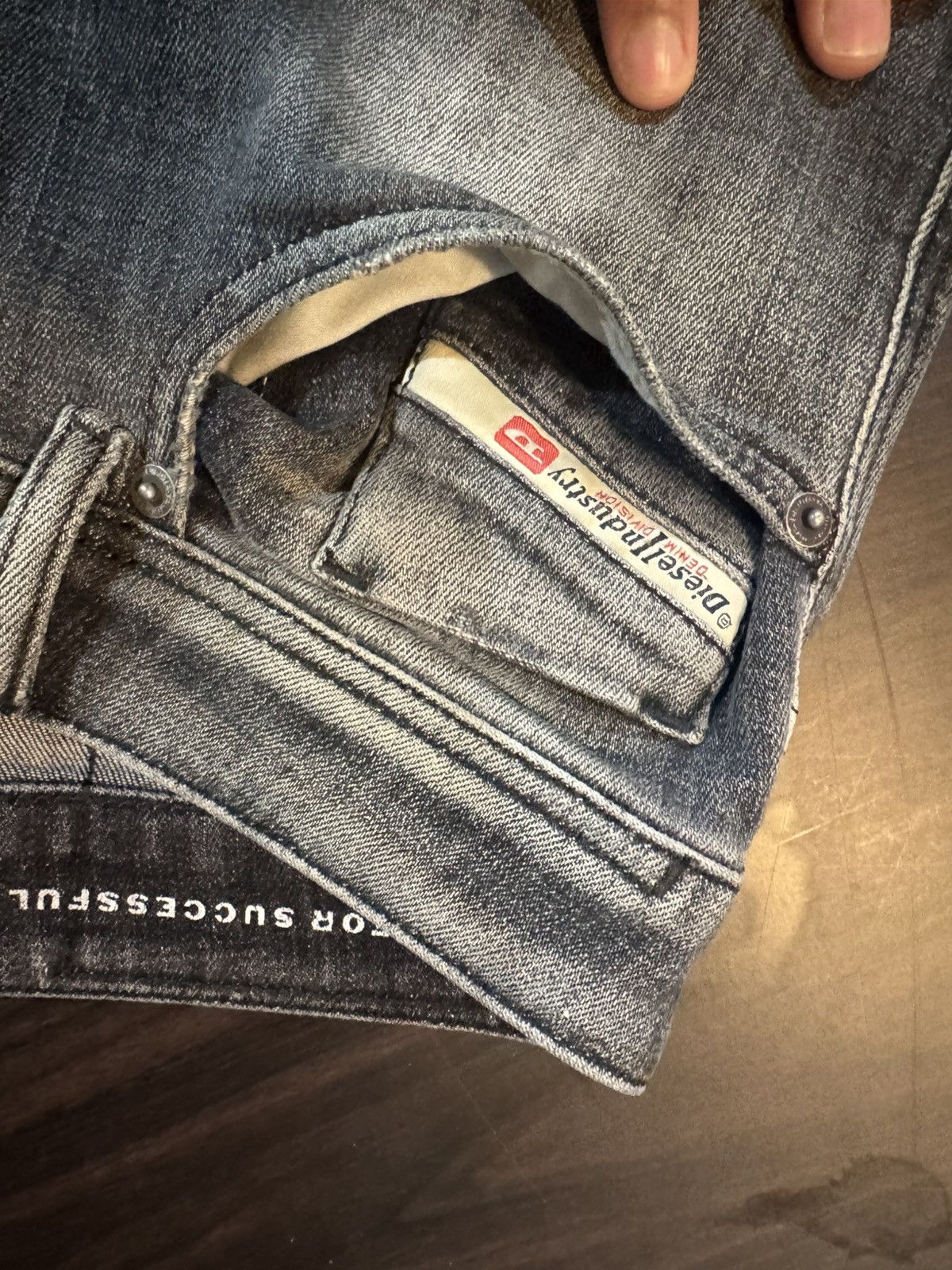 Diesel Diesel Jeans 29/32 Grey Size US 30 / EU 46 - 4 Thumbnail