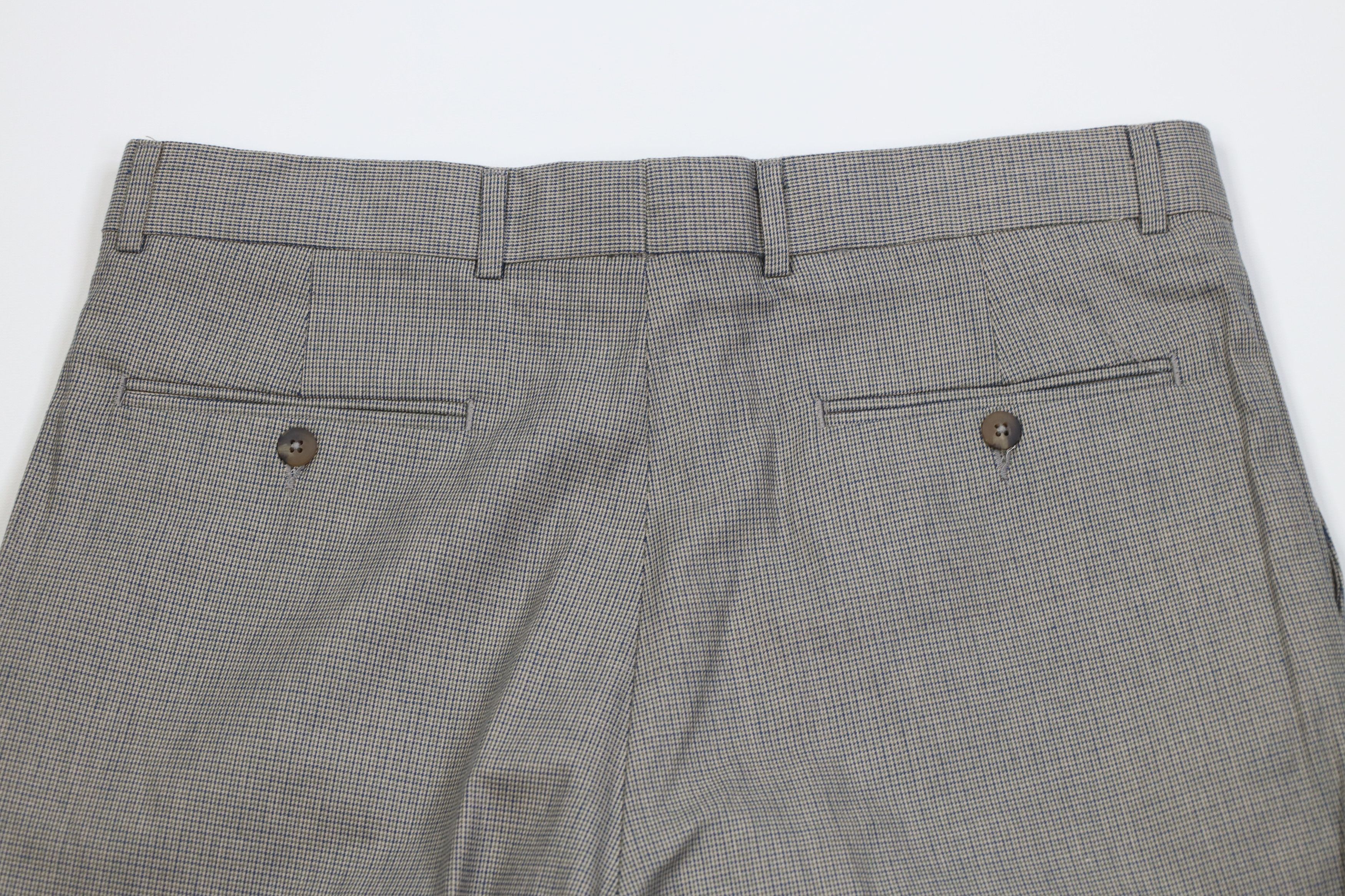 Eddie Bauer Vintage 90s Eddie Bauer Wide Leg Chino Pants Houndstooth USA Size US 36 / EU 52 - 11 Thumbnail