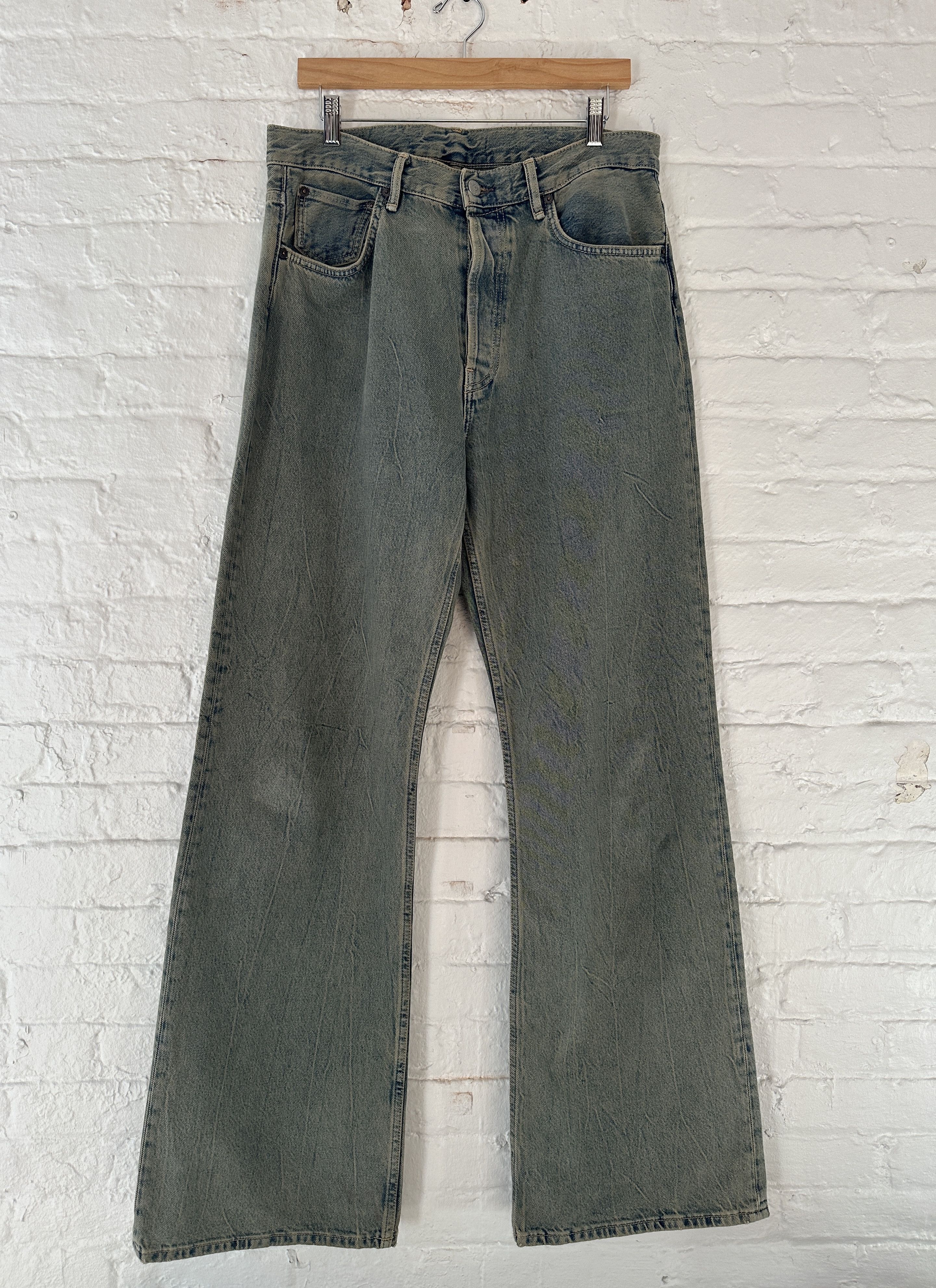 Acne Studios Acne Studios 2021M Rocky Road Beige Loose Bootcut