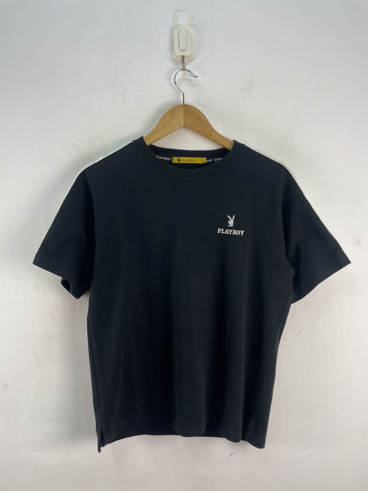 Playboy × Vintage Vintage Y2K playboy tshirt big logo spellout embroidery Size US M / EU 48-50 / 2 - 2 Thumbnail