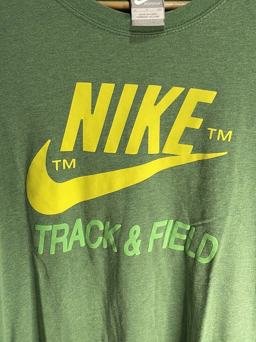 Nike Y2K Nike Track & Field Tshirt Grailed