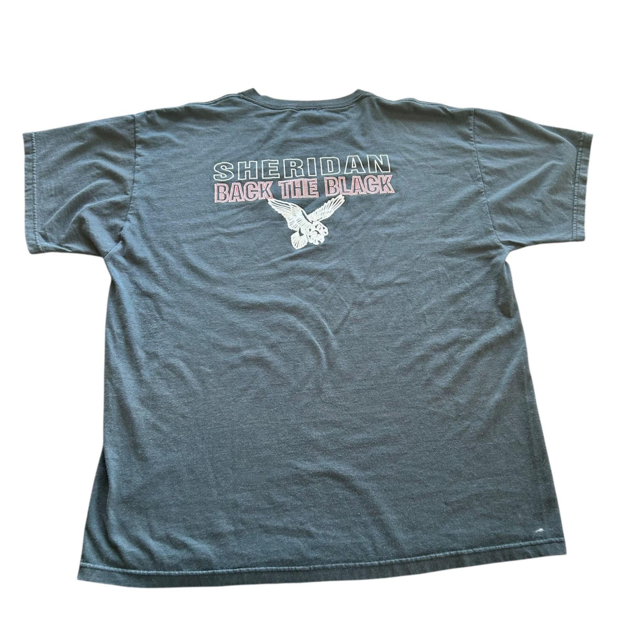 Vintage Vintage Blackhawk Blackout Sheridan Eagle Double Sided Tee X Size US XL / EU 56 / 4 - 7 Thumbnail