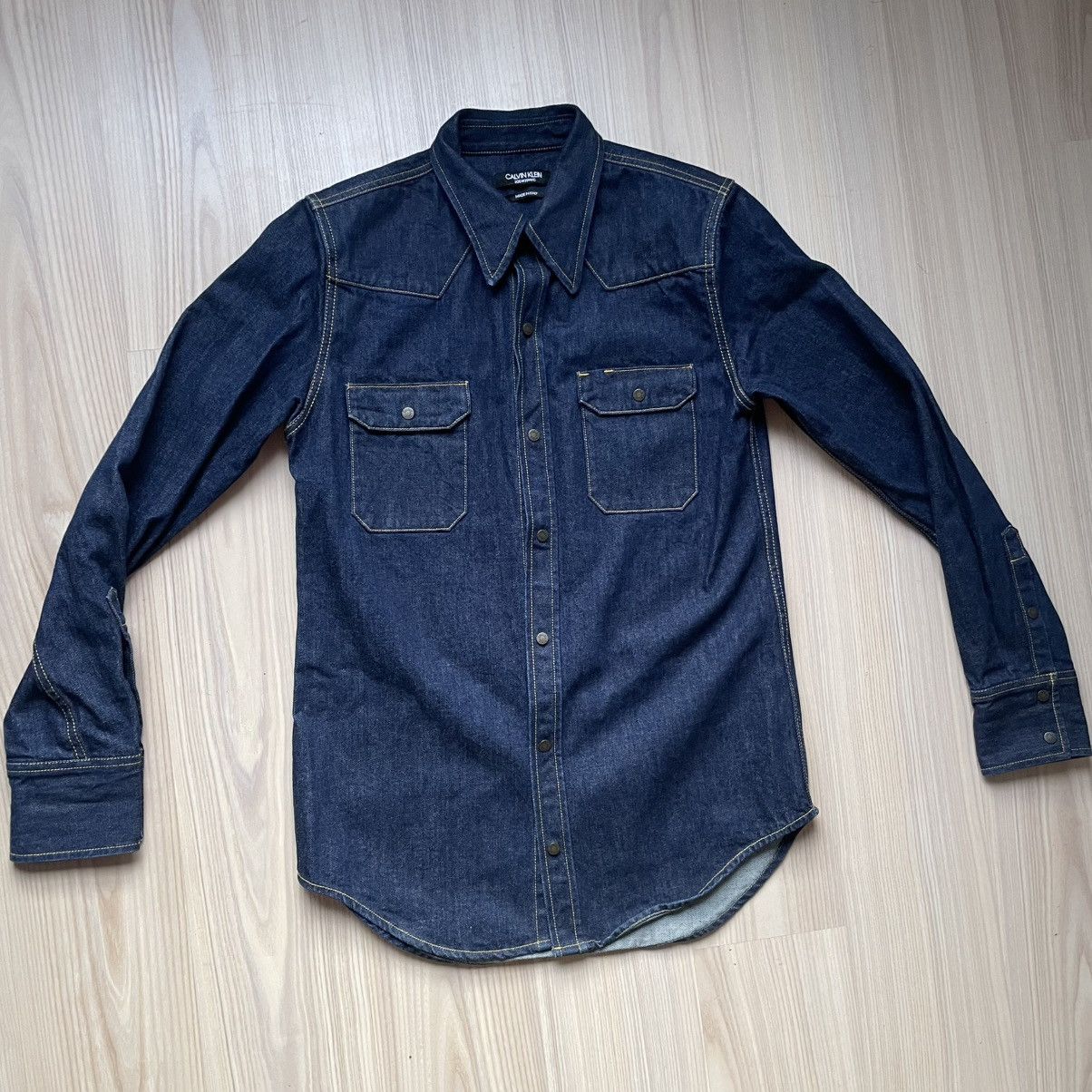 Raf Simons Raf Simons x CK205W39NYC trucker jacket Size US S / EU 44-46 / 1 - 1 Thumbnail