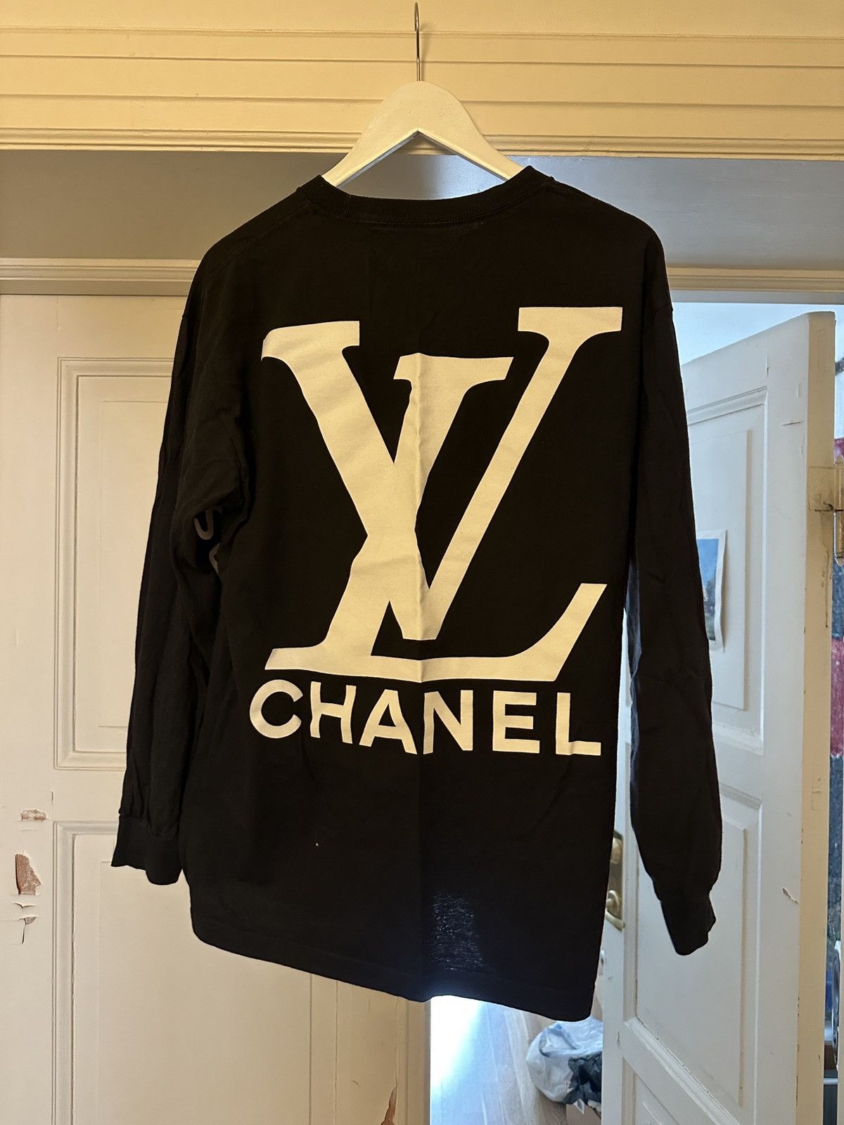 Pizza Slime Pizza Slime CHANEL/GUCCI/LV longsleeve Size US L / EU 52-54 / 3 - 2 Thumbnail