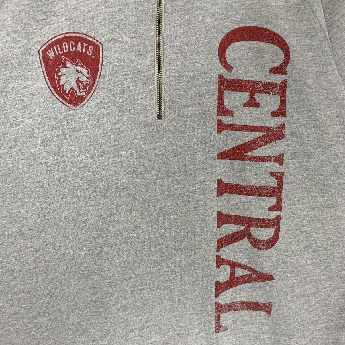Camp David × Vintage Camp David Wild Cats Central Hulf Zip Quarter Zip Size US L / EU 52-54 / 3 - 3 Thumbnail