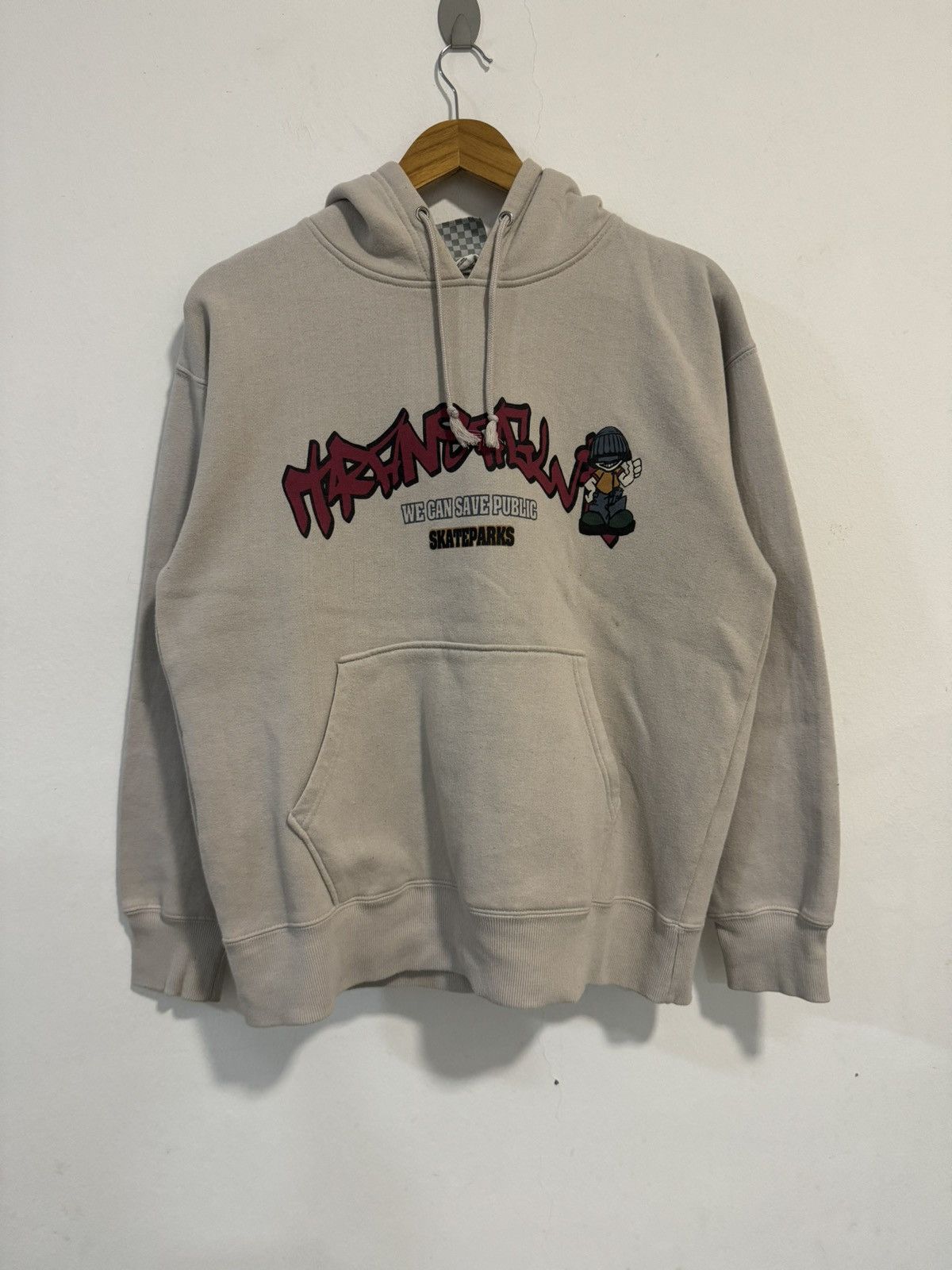 Vintage Vintage Y2k Oblo Design Skate Hoodie Size US M / EU 48-50 / 2 - 1 Thumbnail