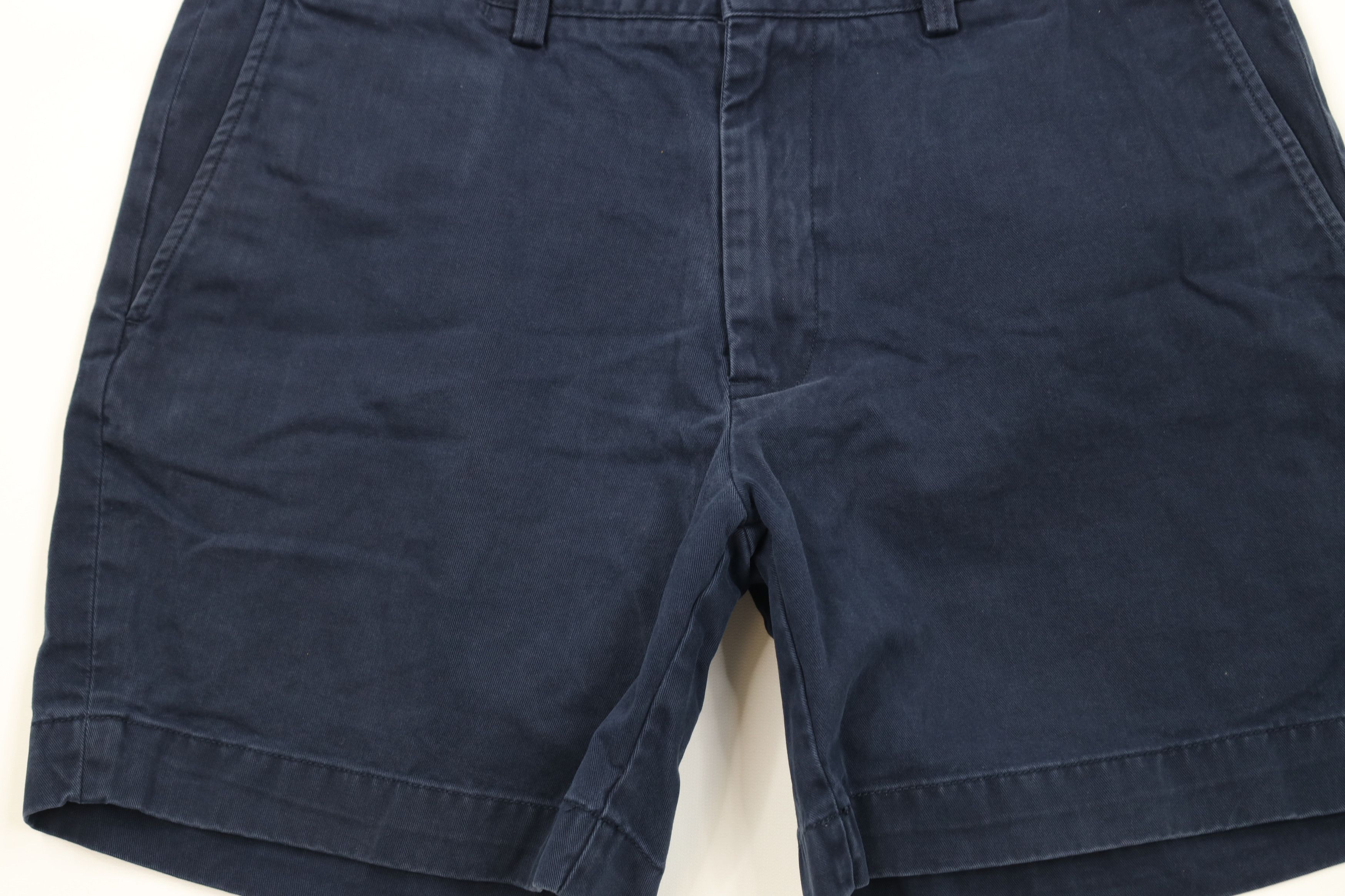 Ralph Lauren Vintage Ralph Lauren Above Knee Chino Shorts Navy Cotton Size US 34 / EU 50 - 3 Thumbnail