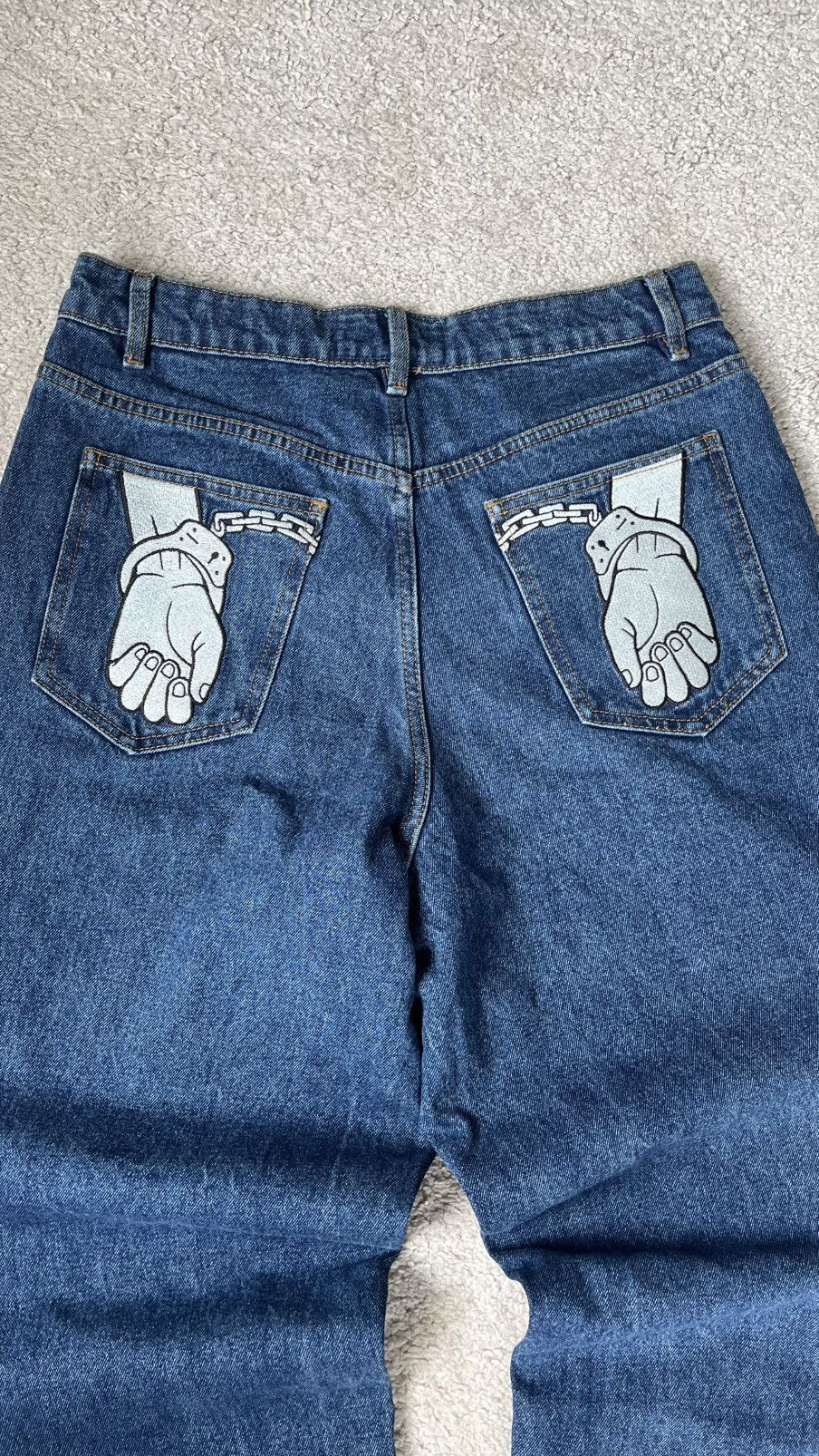 Other Crooks LDN baggy denim jeans Size US 31 - 10 Thumbnail