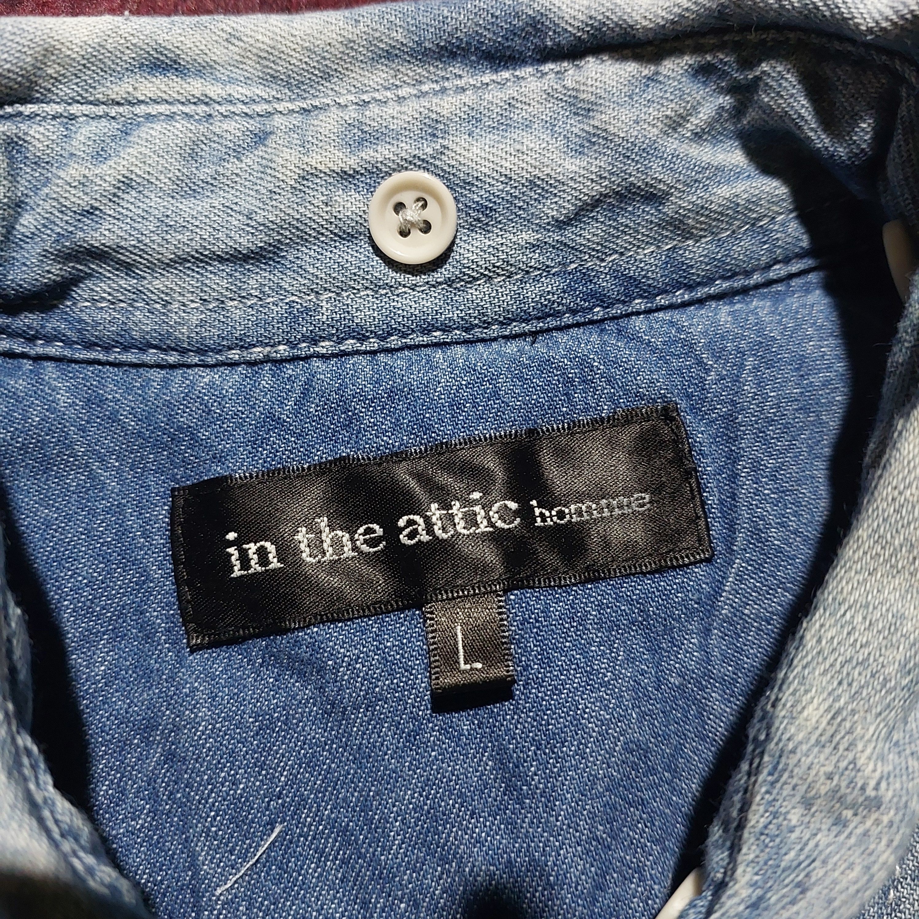 In The Attic In The Attic button up blue shirt Size US L / EU 52-54 / 3 - 7 Thumbnail