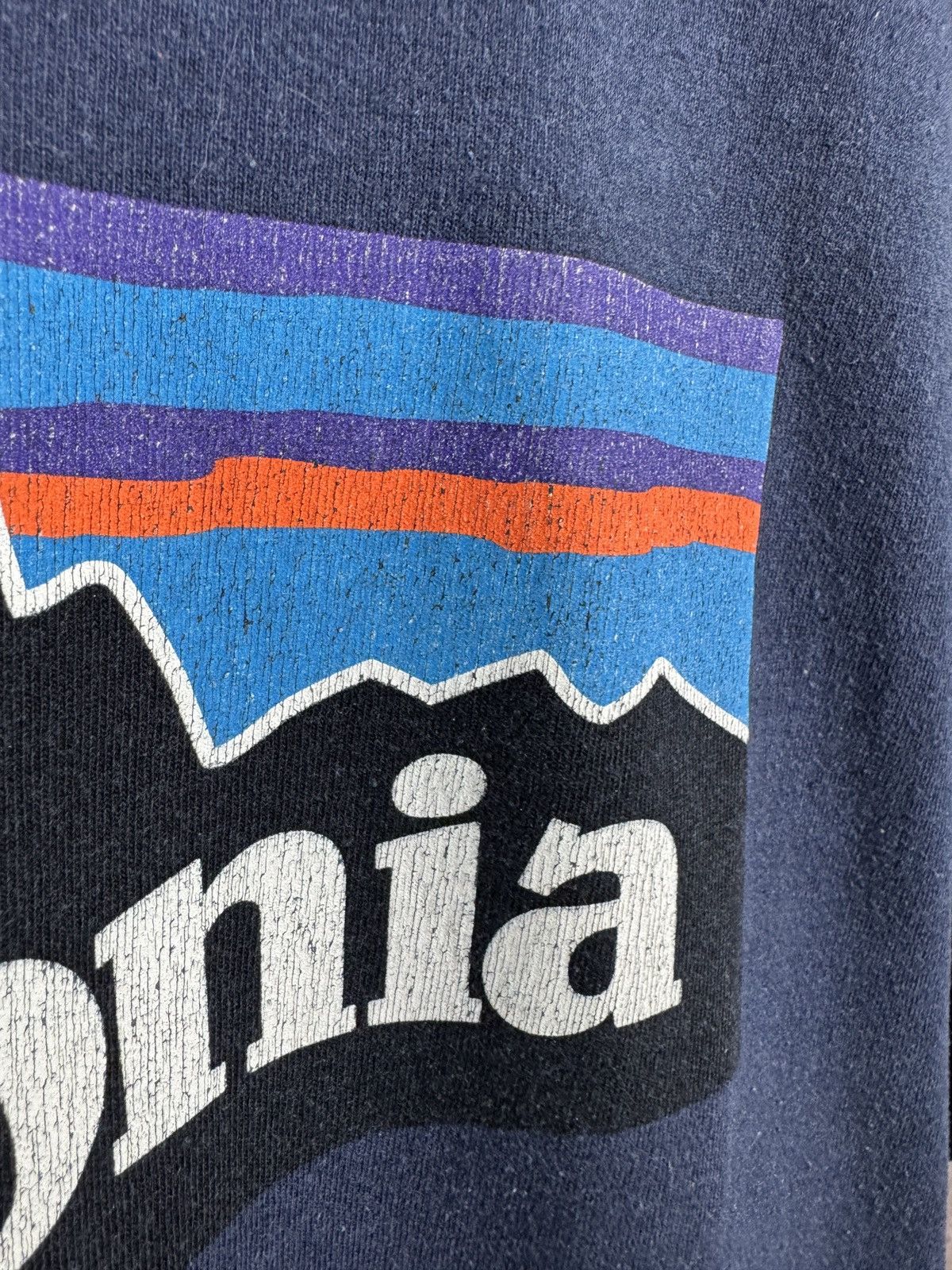 Patagonia Men’s Patagonia T-Shirt Blue Big Logo Streetwear Size Medium Size US M / EU 48-50 / 2 - 13 Thumbnail