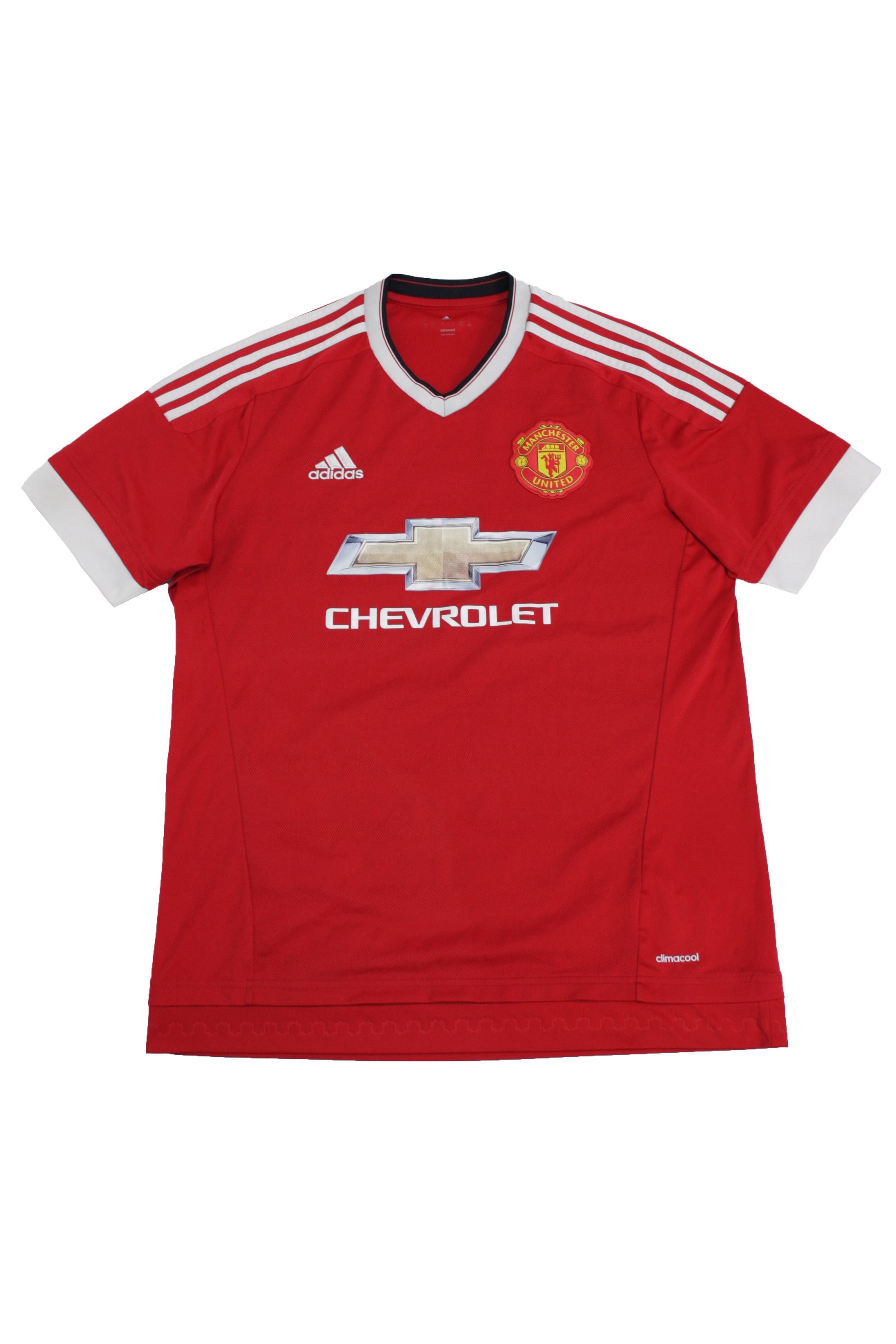 Adidas Adidas Manchester United 2015/16 Home Football Shirt Size US L / EU 52-54 / 3 - 1 Thumbnail