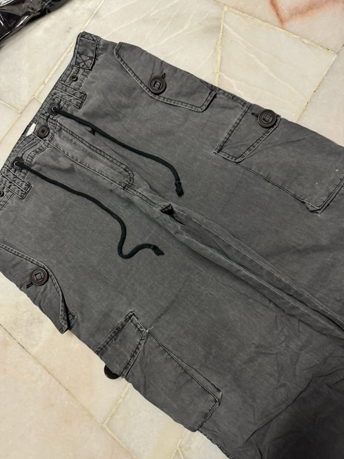 Tornado Mart VINTAGE JAPANESE FADED CARGO PANTS Size US 31 - 6 Thumbnail