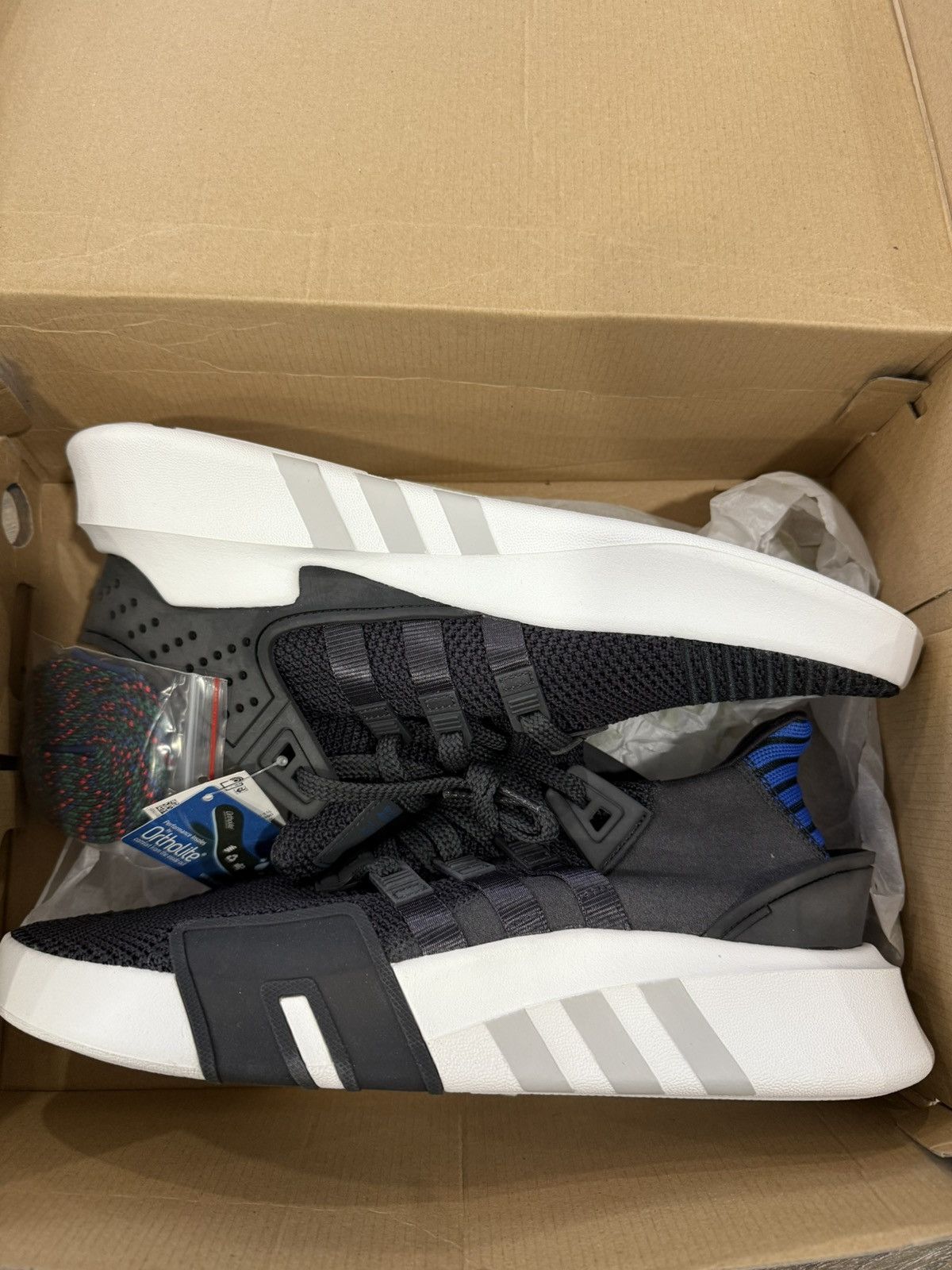 Adidas × Designer ⚡️ Adidas EQT BASK ADV Black CQ2994 New! Size 12 ⚡️ Size US 12 / EU 45 - 7 Thumbnail