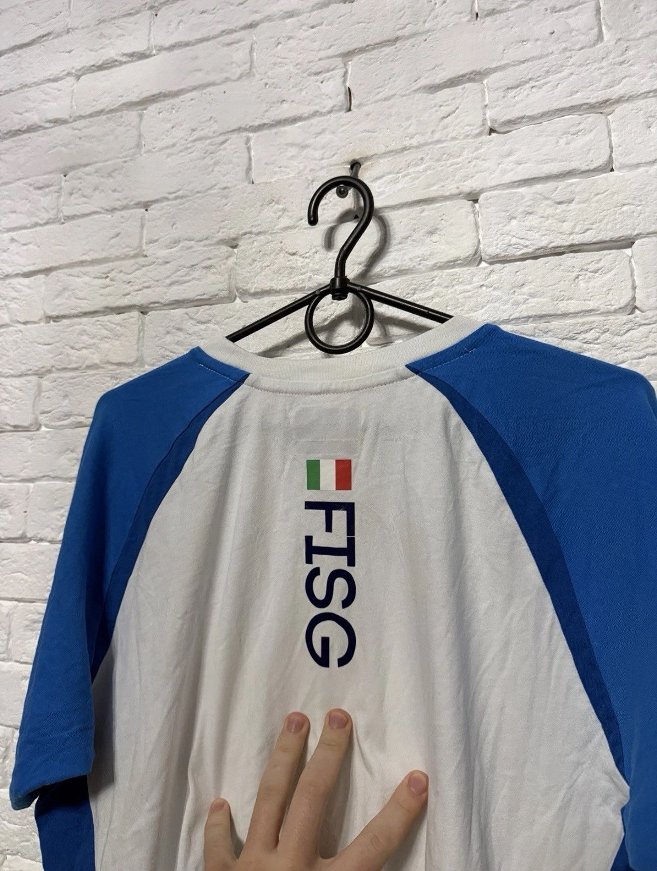 Kappa Kappa Italy Winter Sport Federation T-Shirt FISG Tee Jersey Size US XL / EU 56 / 4 - 9 Thumbnail