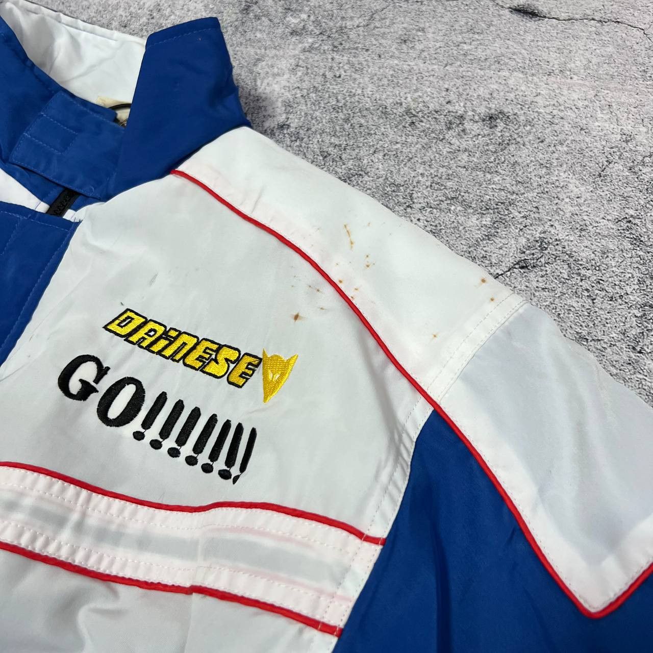 Vintage × Yamaha Yamaha Factory Racing Jacket Blue and White Men's L Size US L / EU 52-54 / 3 - 4 Thumbnail