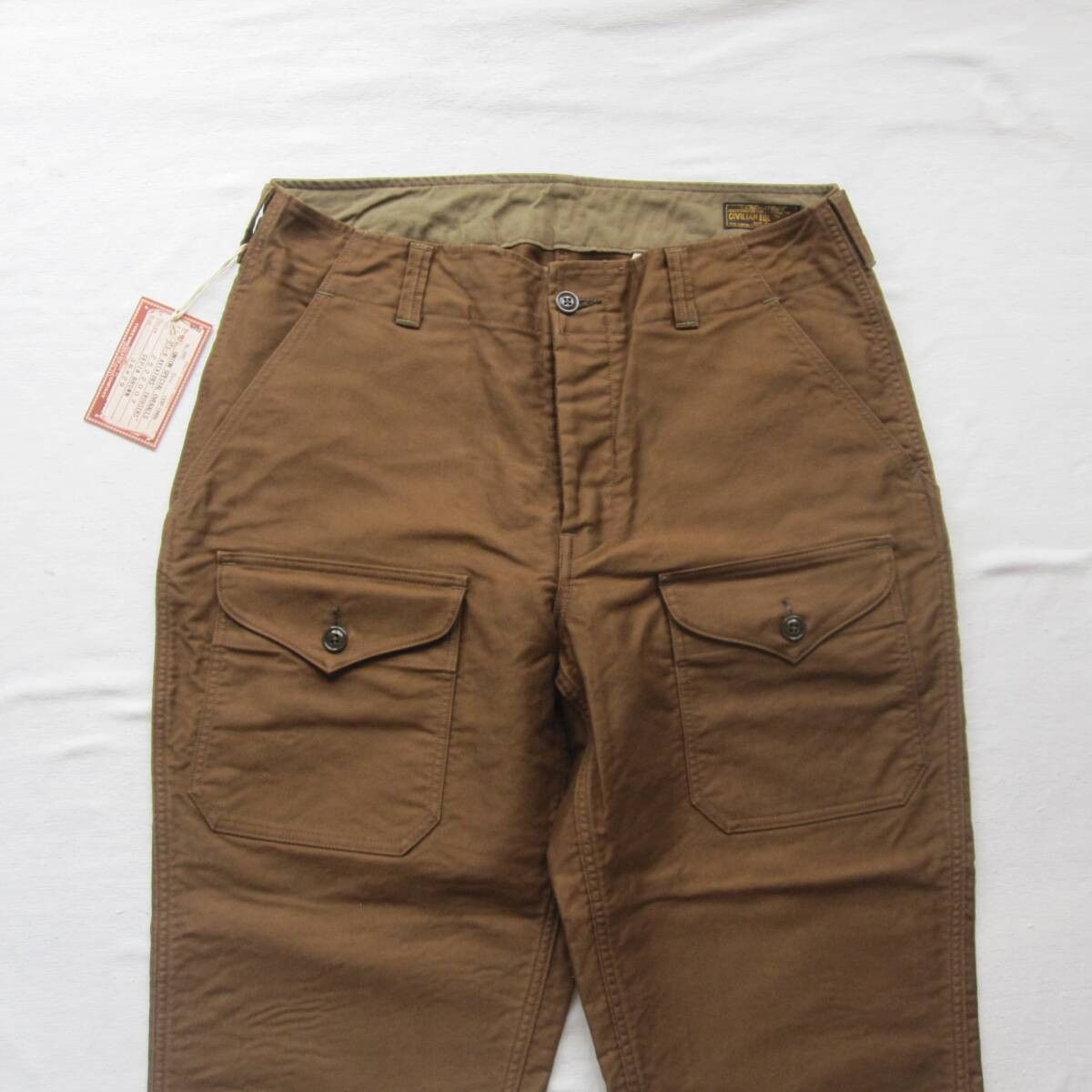 Freewheelers S-8 AVIATORS’ TROUSERS 36 SEPIA BROWN Size US 36 / EU 52 - 6 Thumbnail