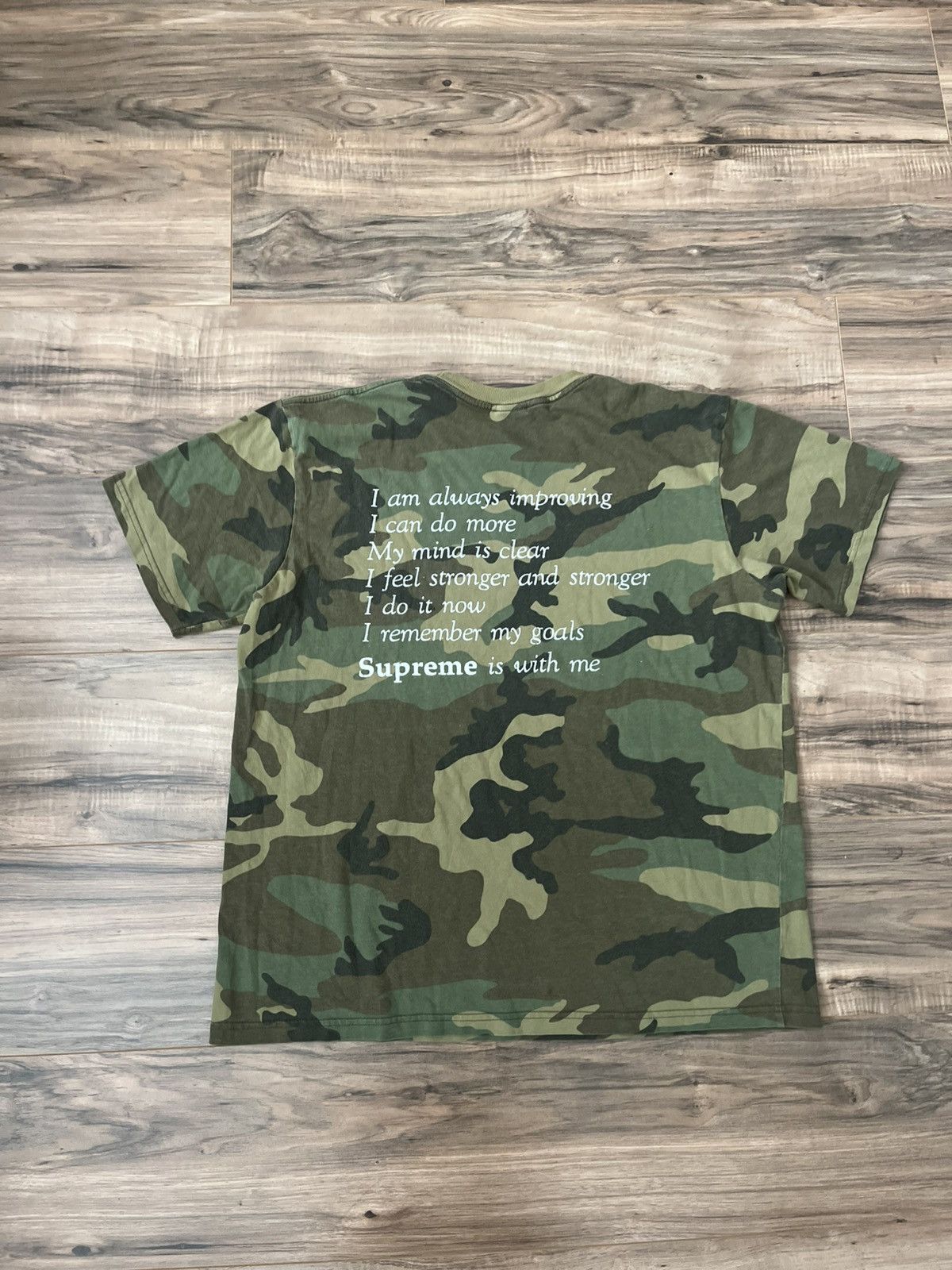 Supreme Supreme Stay Positive Tee Size US L / EU 52-54 / 3 - 12 Thumbnail