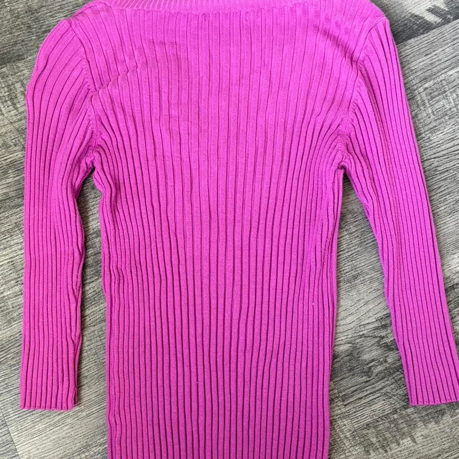 Other Pink long sleeve top with lace detail Size S / US 4 / IT 40 - 3 Thumbnail