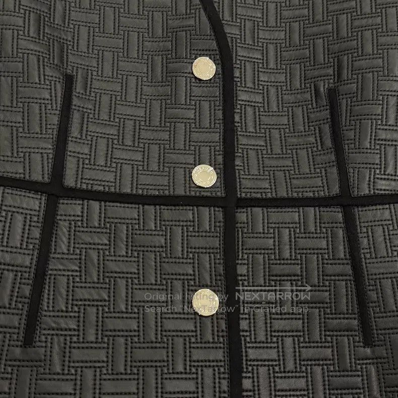Hermes Hermes Black Lamb Leather Jacket Size XS / US 0-2 / IT 36-38 - 7 Thumbnail