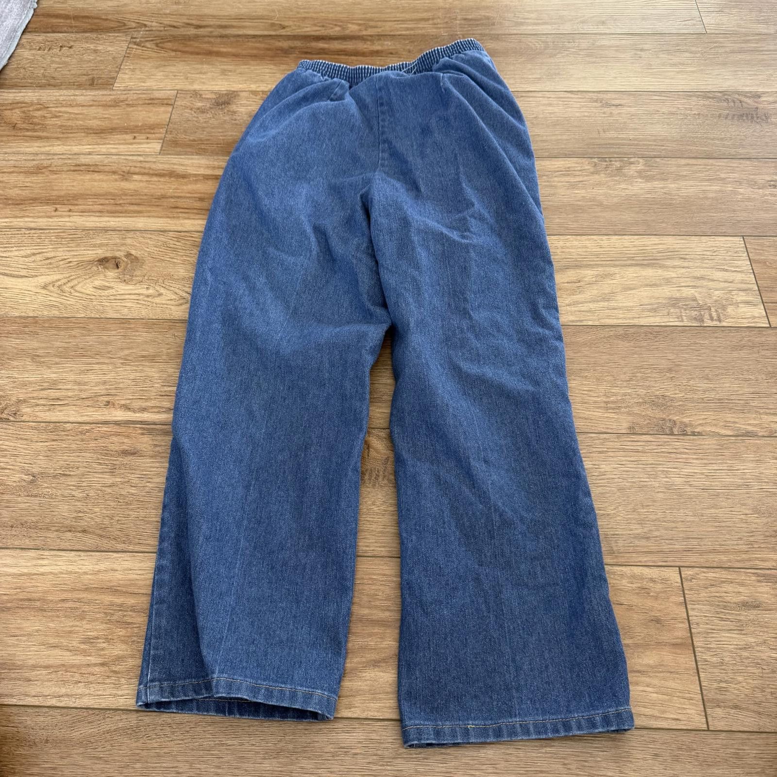 Other Vintage 80s Koret City Blues Denim Pants NO BUTTON Size 32" / US 10 / IT 46 - 8 Thumbnail
