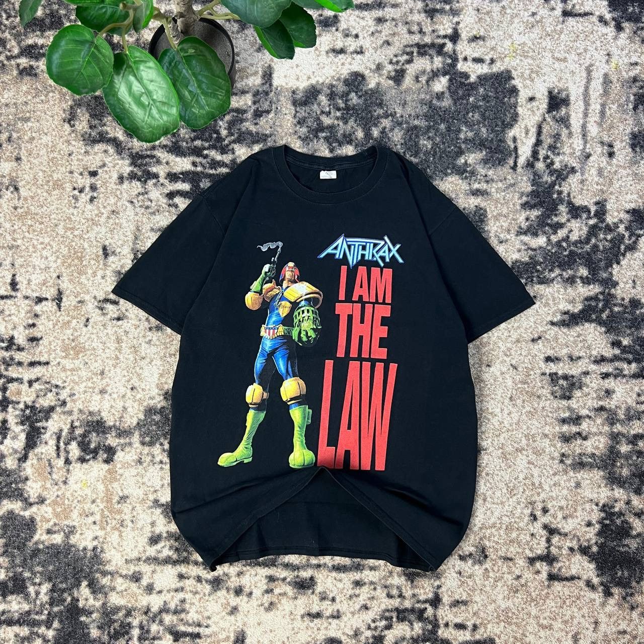 Band Tees Anthrax Big Logo Vintage Y2K Rock Band T-Shirt 1TS22 Size US XL / EU 56 / 4 - 1 Thumbnail