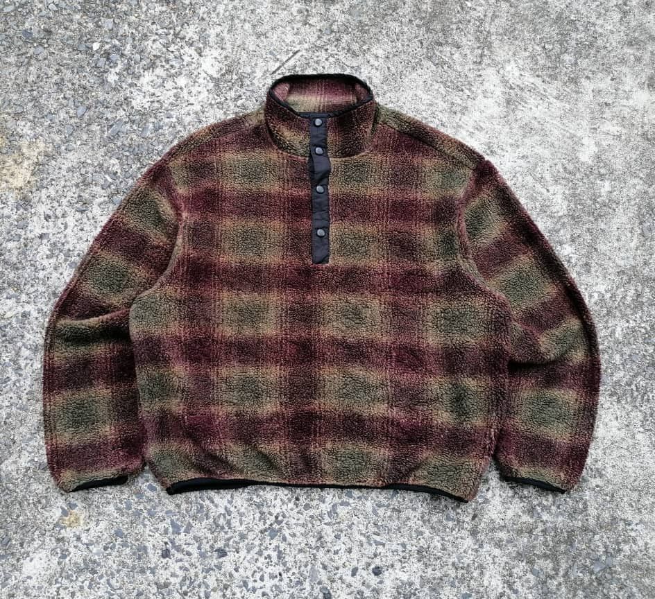 Vintage × Woolrich Woolen Mills Woolrich Plaid Design Fleech Jacket Size US M / EU 48-50 / 2 - 1 Thumbnail