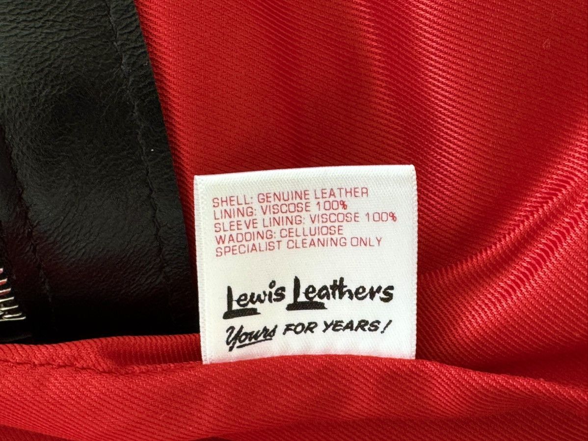 Lewis Leathers Lewis Leathers 391 Lightning Custom Horsehide Black Size 38 Size US XXS / EU 40 - 21 Thumbnail