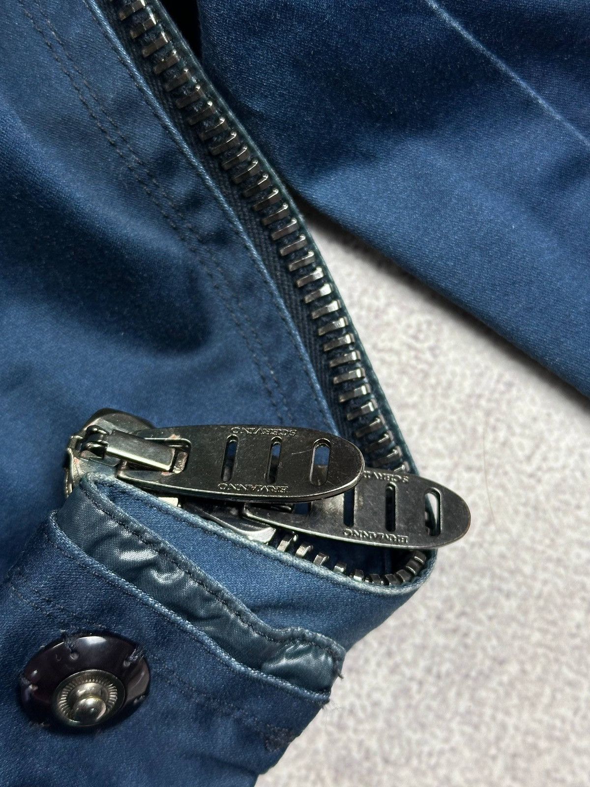 Ermanno Scervino Ermanno Scervino Luxury Blue Gradient Jacket L Size US L / EU 52-54 / 3 - 11 Thumbnail