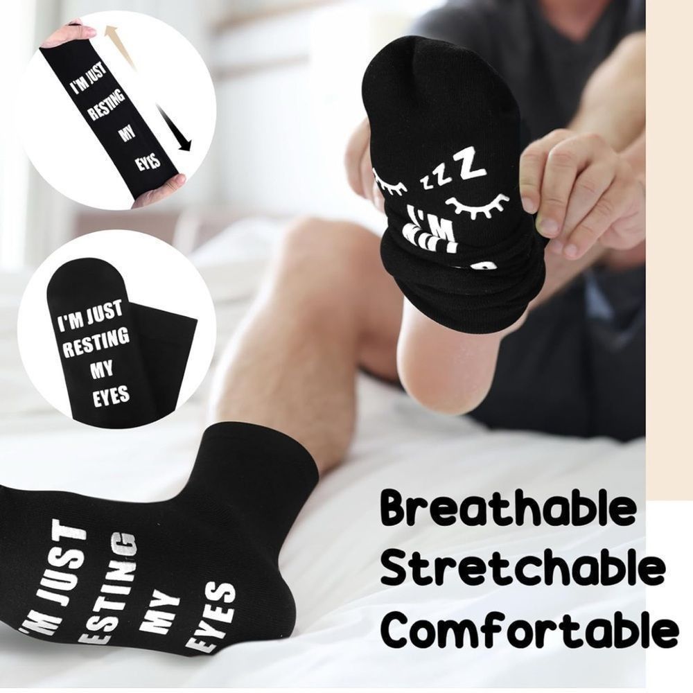 Other NWT Funny socks, two pairs. One size fits all each individual box. Size ONE SIZE - 2 Thumbnail