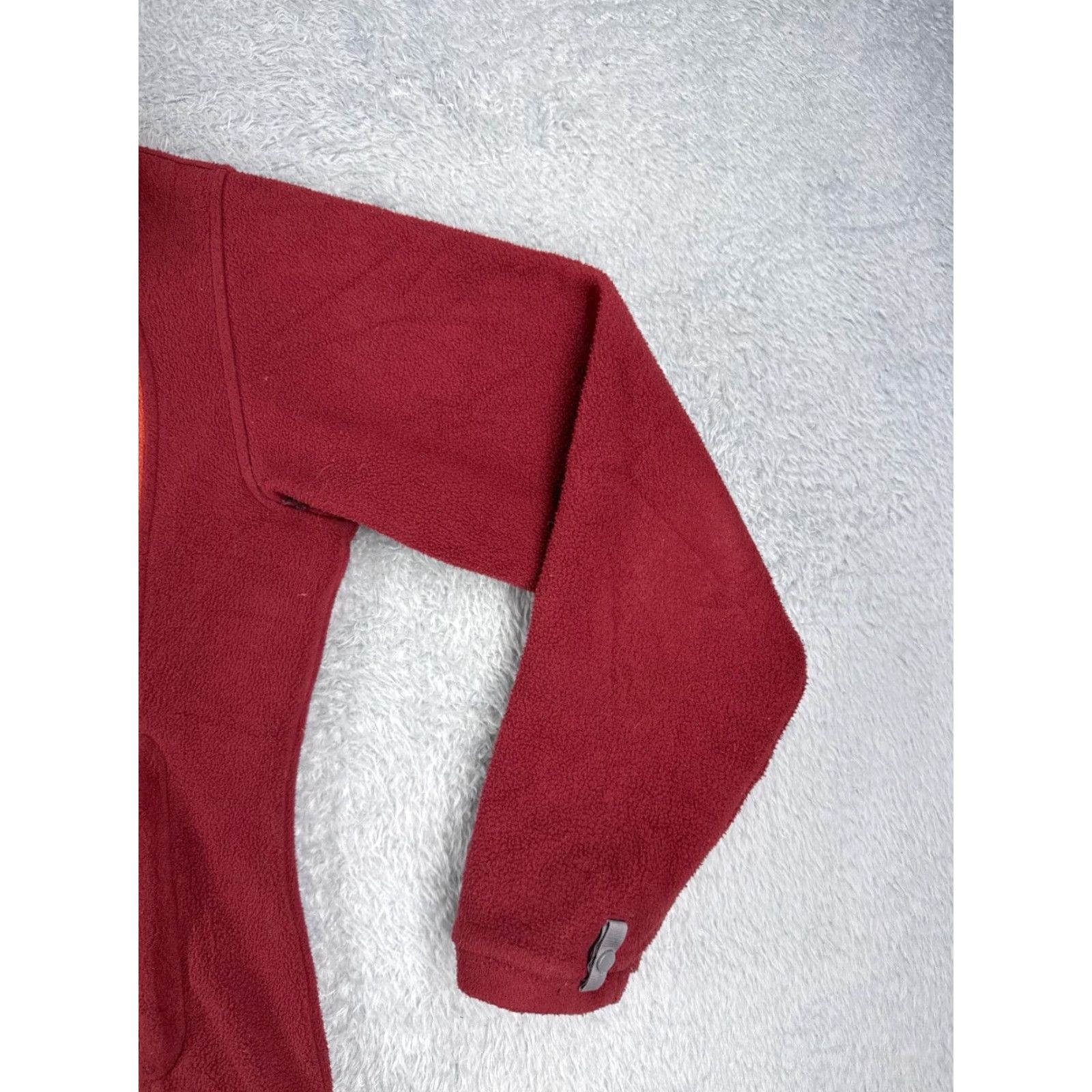 The North Face The North Face Jacket Women's Red The North Face Red Jacket L Polyester Fleece Full Zip Hooded Casual Winter Fall Spring 90s Outdoor Mens Womens Size L / US 10 / IT 46 - 2 Thumbnail