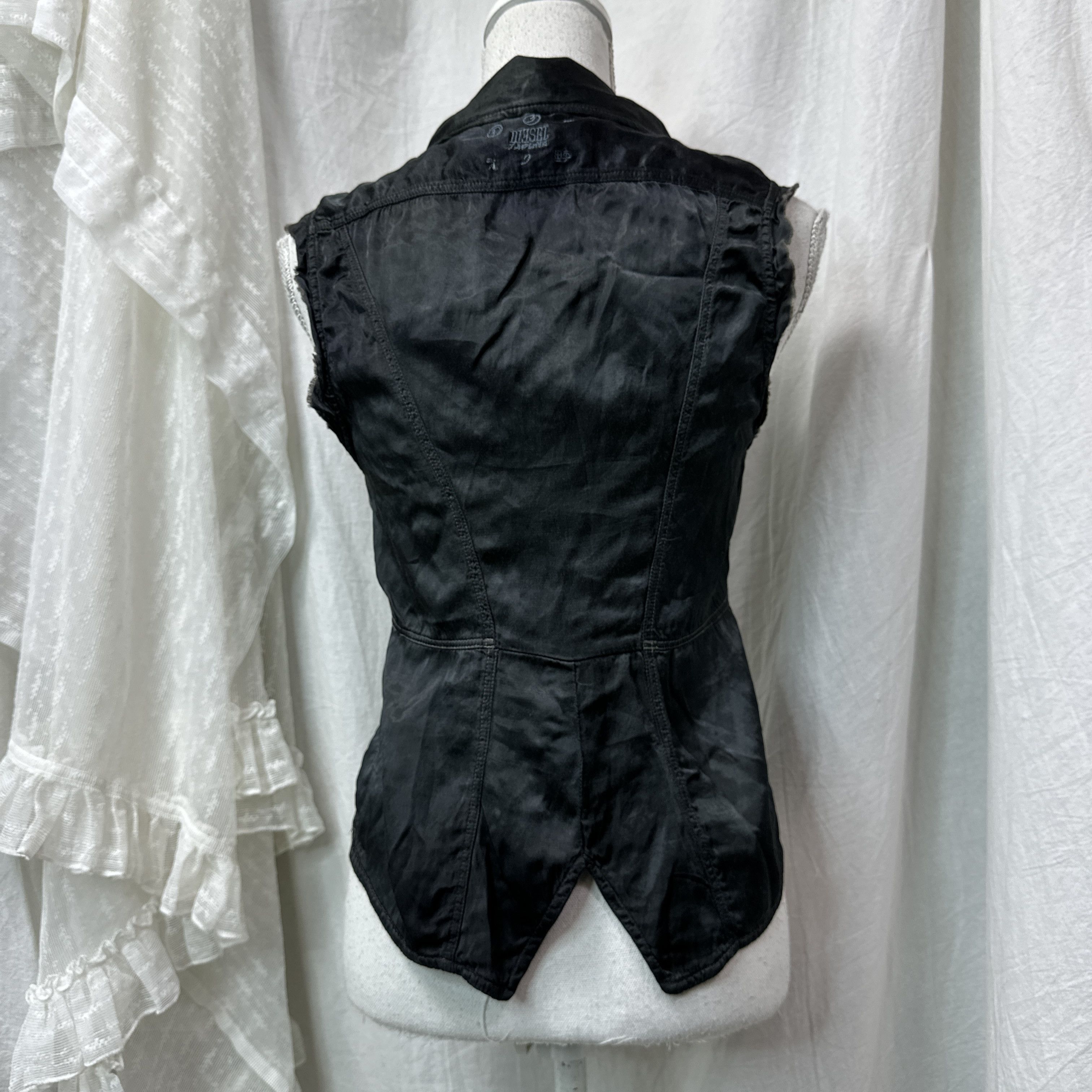Diesel Vintage Grunge Buttoned Diesel Buttoned Corset Top Y2K Size M / US 6-8 / IT 42-44 - 3 Thumbnail